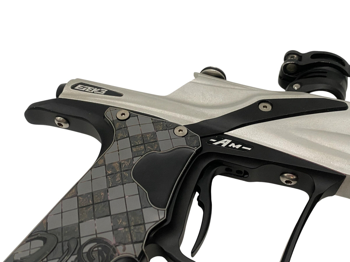 Used Planet Eclipse Etek 3 AM Silver/Black Paintball Gun Paintball Gun from CPXBrosPaintball Buy/Sell/Trade Paintball Markers, New Paintball Guns, Paintball Hoppers, Paintball Masks, and Hormesis Headbands