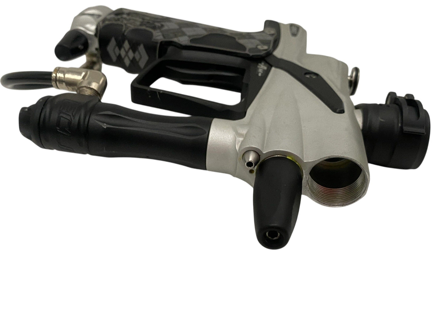 Used Planet Eclipse Etek 3 AM Silver/Black Paintball Gun Paintball Gun from CPXBrosPaintball Buy/Sell/Trade Paintball Markers, New Paintball Guns, Paintball Hoppers, Paintball Masks, and Hormesis Headbands