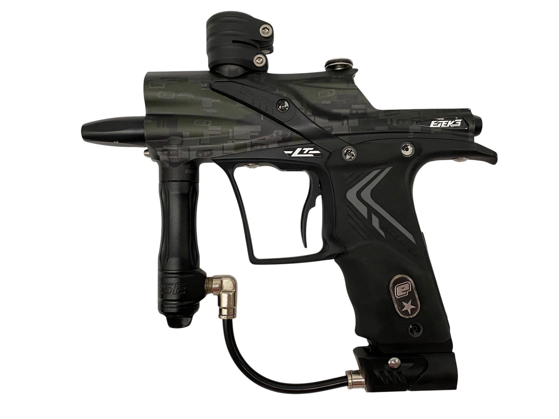 Used Planet Eclipse Etek 3 Paintball Gun Pops Asa Paintball Gun from CPXBrosPaintball Buy/Sell/Trade Paintball Markers, New Paintball Guns, Paintball Hoppers, Paintball Masks, and Hormesis Headbands