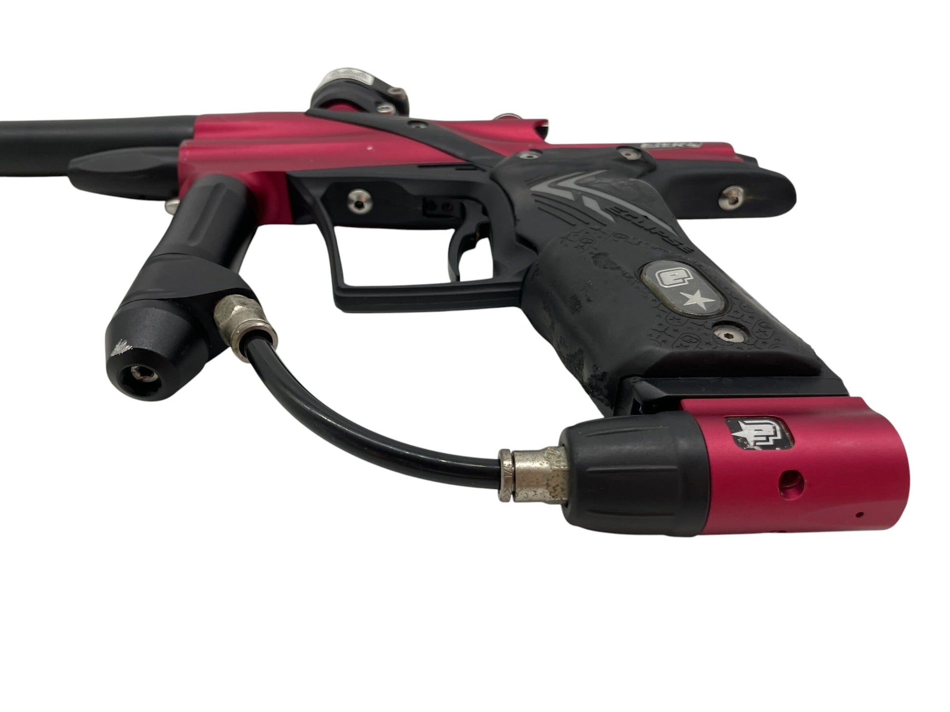 Used Planet Eclipse Etek 4 LT Red/Black Paintball Gun Paintball Gun from CPXBrosPaintball Buy/Sell/Trade Paintball Markers, New Paintball Guns, Paintball Hoppers, Paintball Masks, and Hormesis Headbands