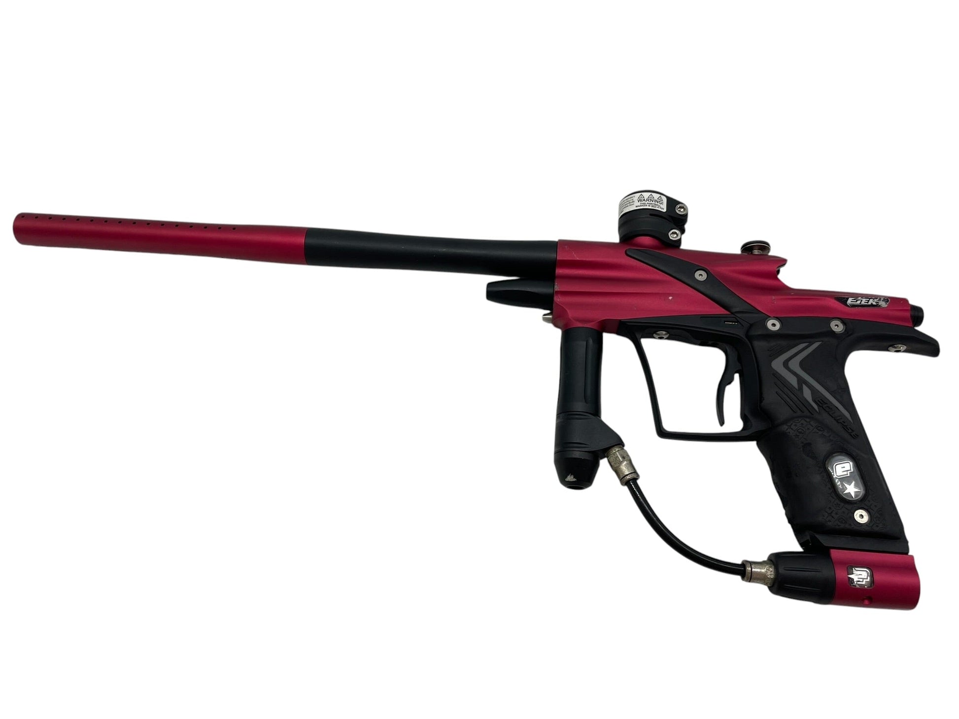 Used Planet Eclipse Etek 4 LT Red/Black Paintball Gun Paintball Gun from CPXBrosPaintball Buy/Sell/Trade Paintball Markers, New Paintball Guns, Paintball Hoppers, Paintball Masks, and Hormesis Headbands
