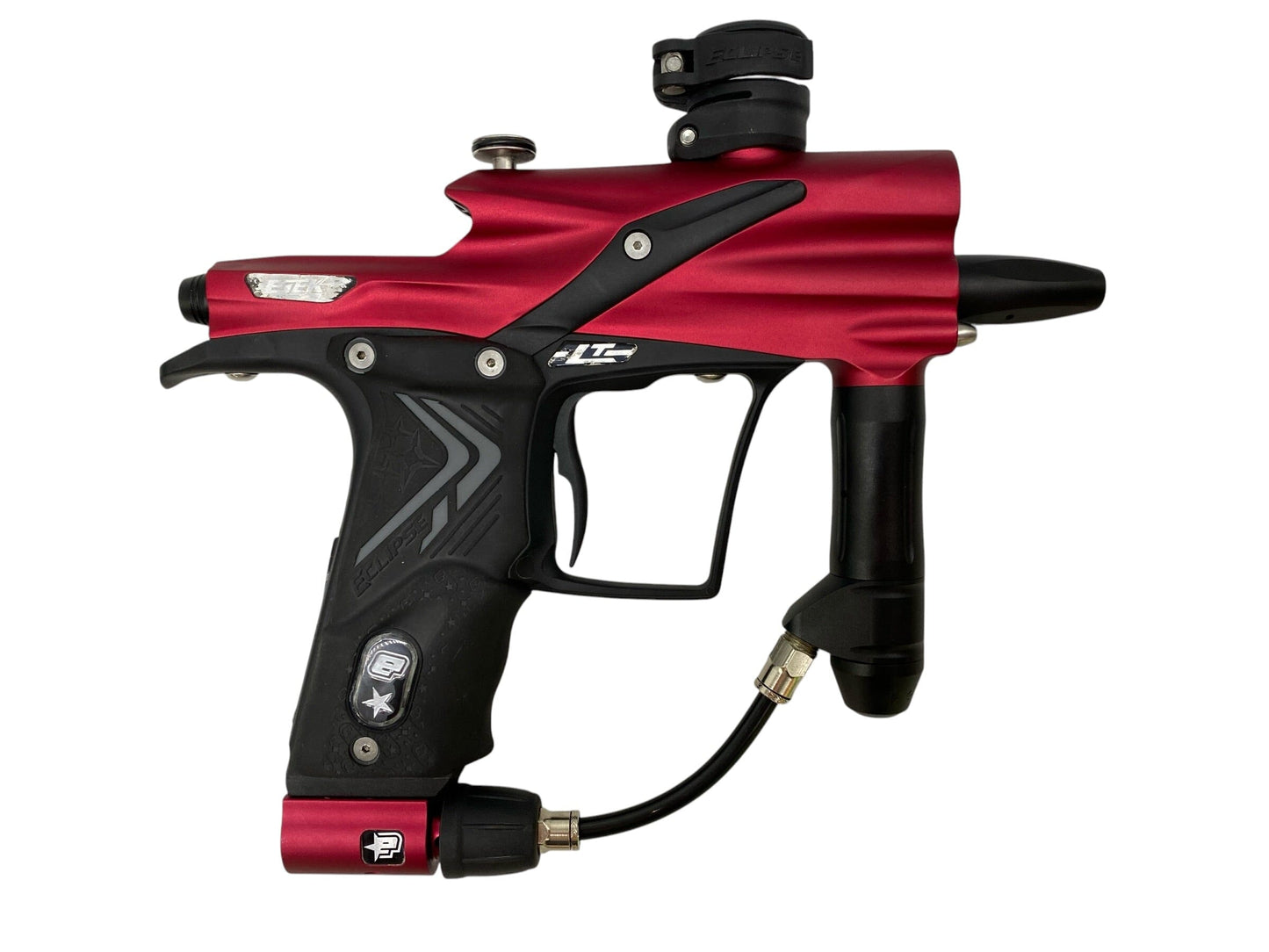 Used Planet Eclipse Etek 4 LT Red/Black Paintball Gun Paintball Gun from CPXBrosPaintball Buy/Sell/Trade Paintball Markers, New Paintball Guns, Paintball Hoppers, Paintball Masks, and Hormesis Headbands