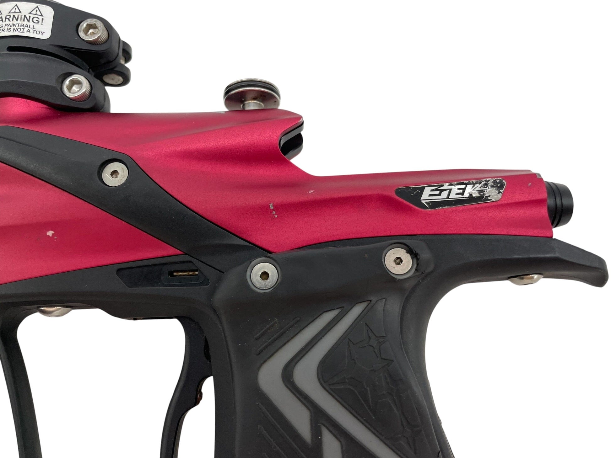 Used Planet Eclipse Etek 4 LT Red/Black Paintball Gun Paintball Gun from CPXBrosPaintball Buy/Sell/Trade Paintball Markers, New Paintball Guns, Paintball Hoppers, Paintball Masks, and Hormesis Headbands