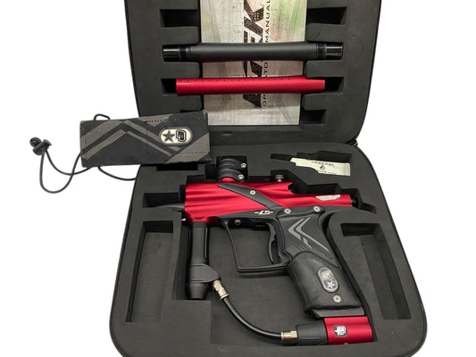 Used Planet Eclipse Etek 4 Paintball Gun Red Paintball Gun from CPXBrosPaintball Buy/Sell/Trade Paintball Markers, New Paintball Guns, Paintball Hoppers, Paintball Masks, and Hormesis Headbands