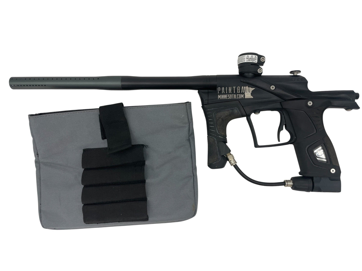 Used Planet Eclipse Etek 5 Black Paintball Gun Paintball Gun from CPXBrosPaintball Buy/Sell/Trade Paintball Markers, New Paintball Guns, Paintball Hoppers, Paintball Masks, and Hormesis Headbands