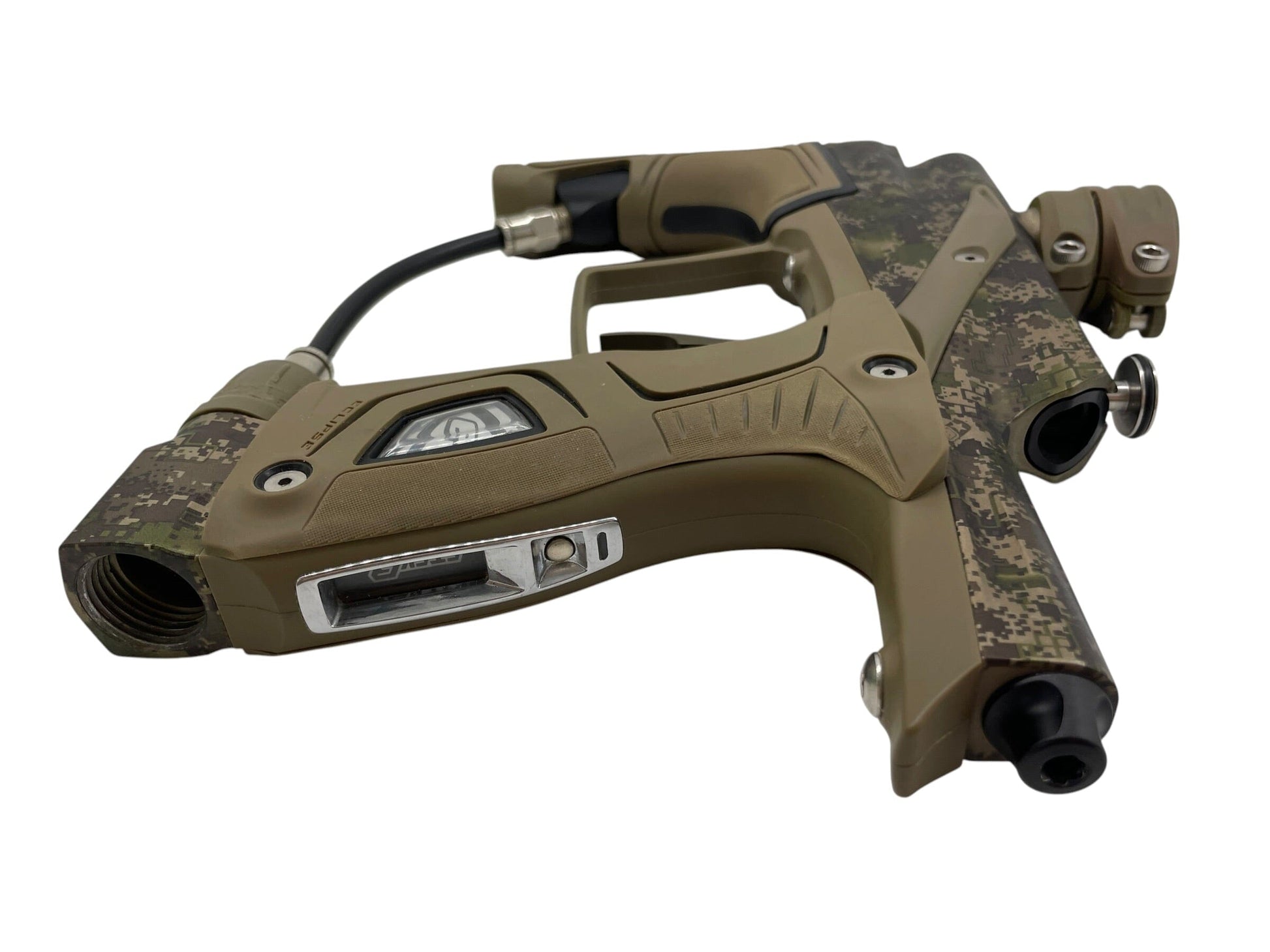 Used Planet Eclipse Etek 5 HDE Camo Paintball Gun Paintball Gun from CPXBrosPaintball Buy/Sell/Trade Paintball Markers, New Paintball Guns, Paintball Hoppers, Paintball Masks, and Hormesis Headbands