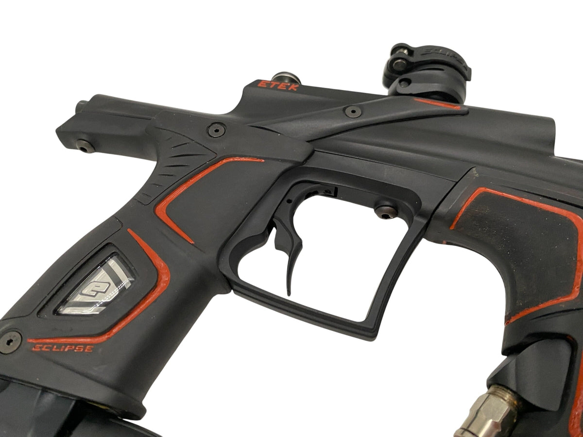 Used Planet Eclipse Etek 5 Midnight + OLED Board Paintball Gun Paintball Gun from CPXBrosPaintball Buy/Sell/Trade Paintball Markers, New Paintball Guns, Paintball Hoppers, Paintball Masks, and Hormesis Headbands