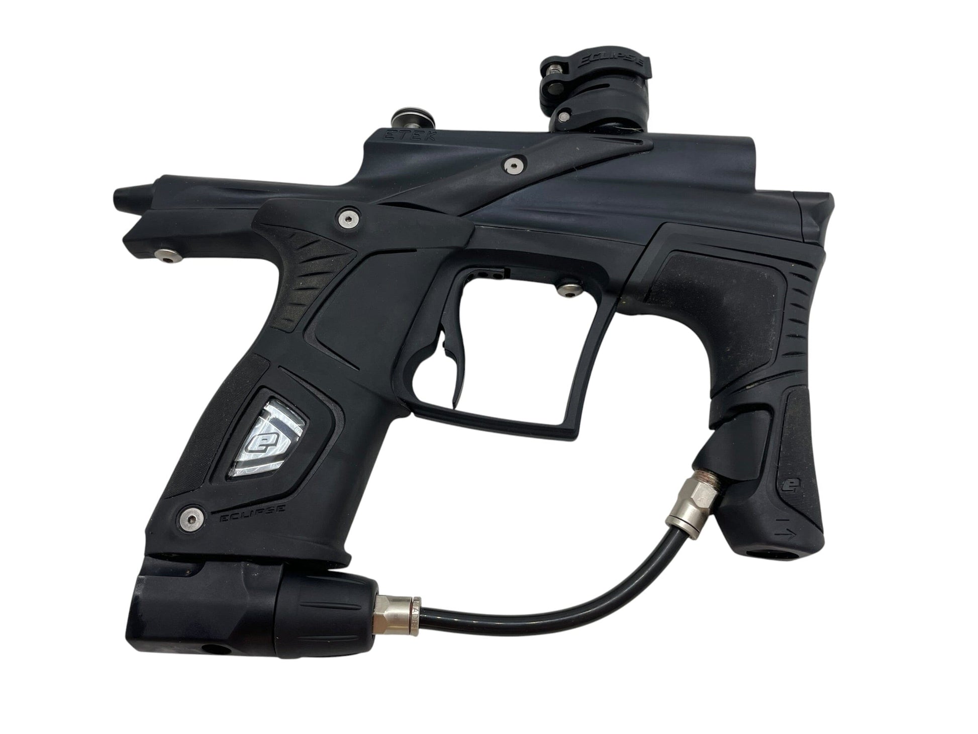 Used Planet Eclipse Etek 5 Midnight OLED Paintball Gun Paintball Gun from CPXBrosPaintball Buy/Sell/Trade Paintball Markers, New Paintball Guns, Paintball Hoppers, Paintball Masks, and Hormesis Headbands