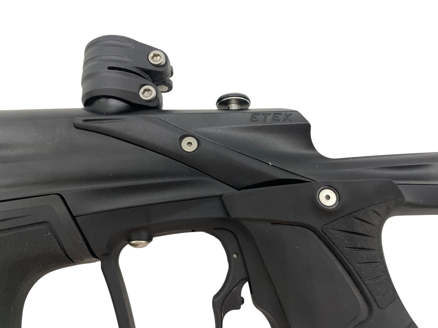 Used Planet Eclipse Etek 5 OLED Midnight Paintball Gun Paintball Gun from CPXBrosPaintball Buy/Sell/Trade Paintball Markers, New Paintball Guns, Paintball Hoppers, Paintball Masks, and Hormesis Headbands