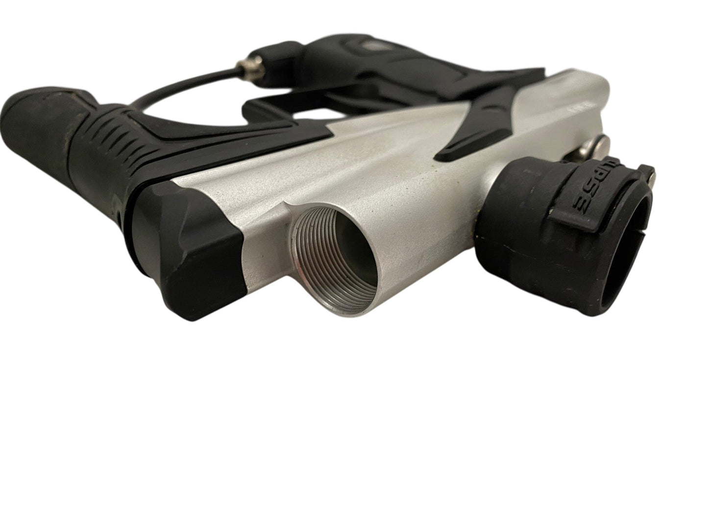 Used Planet Eclipse Etek 5 OLED Silver/Black Paintball Gun Paintball Gun from CPXBrosPaintball Buy/Sell/Trade Paintball Markers, New Paintball Guns, Paintball Hoppers, Paintball Masks, and Hormesis Headbands