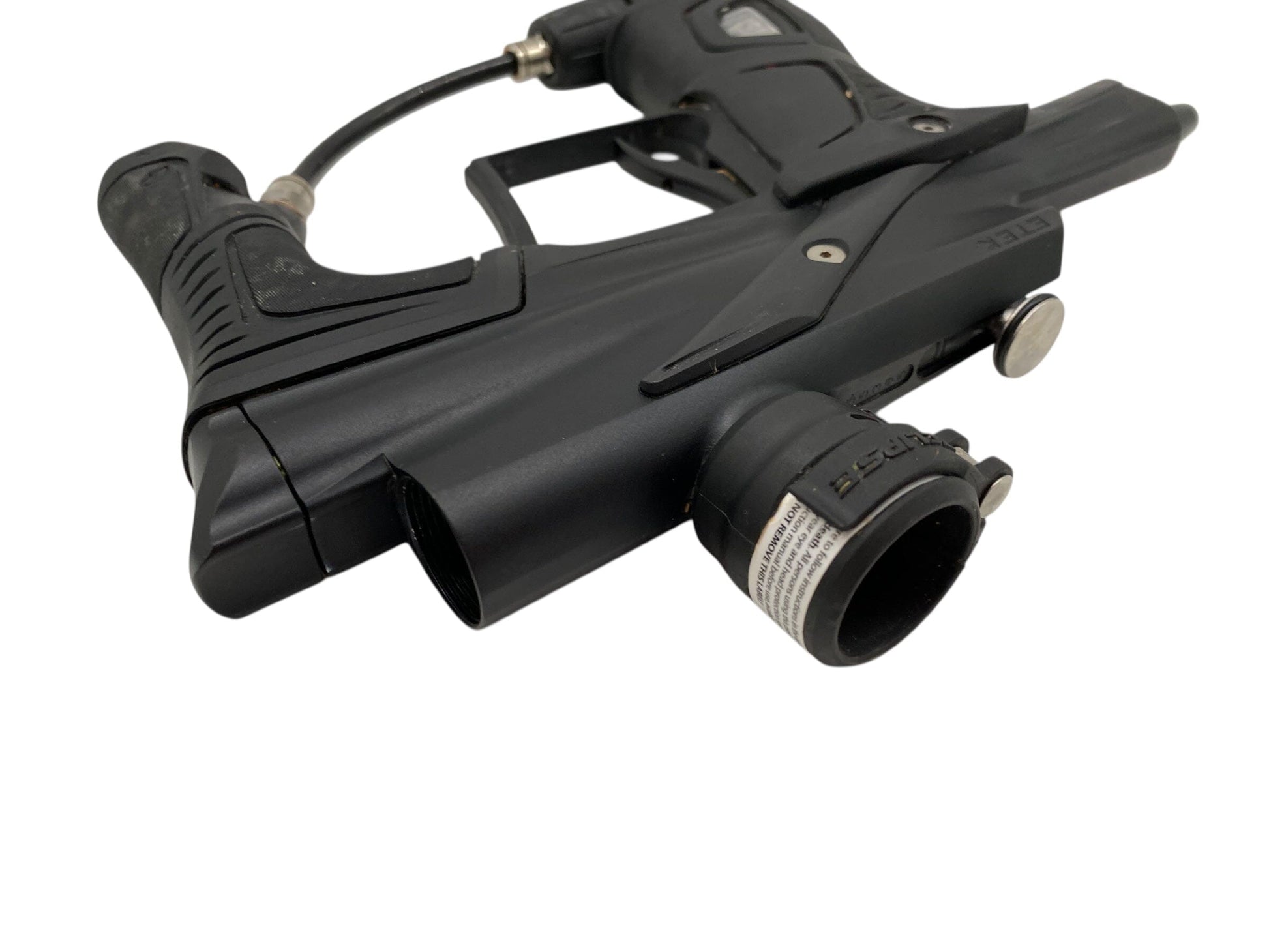 Used Planet Eclipse Etek 5 Paintball Gun Black Paintball Gun from CPXBrosPaintball Buy/Sell/Trade Paintball Markers, New Paintball Guns, Paintball Hoppers, Paintball Masks, and Hormesis Headbands
