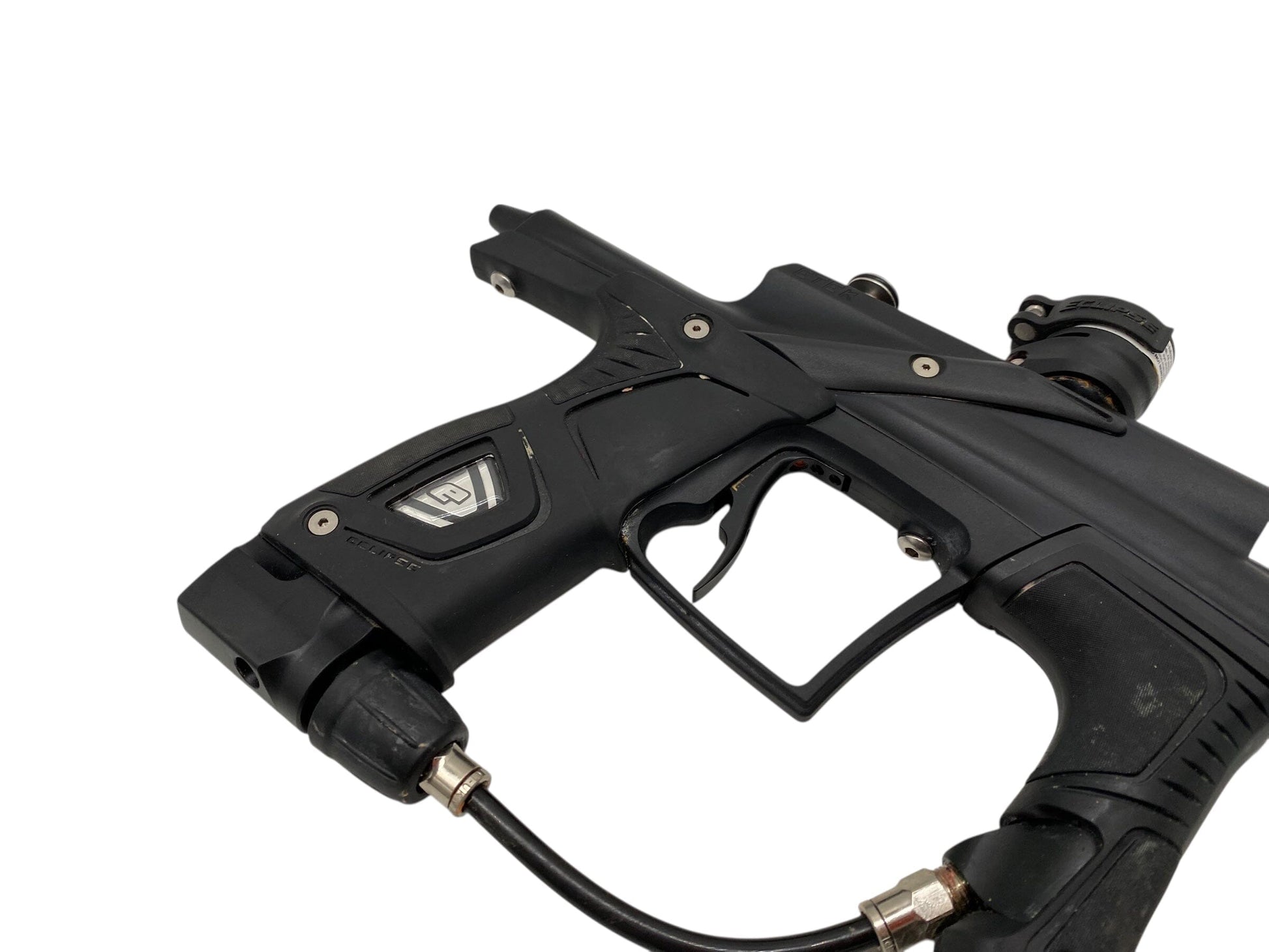 Used Planet Eclipse Etek 5 Paintball Gun Black Paintball Gun from CPXBrosPaintball Buy/Sell/Trade Paintball Markers, New Paintball Guns, Paintball Hoppers, Paintball Masks, and Hormesis Headbands