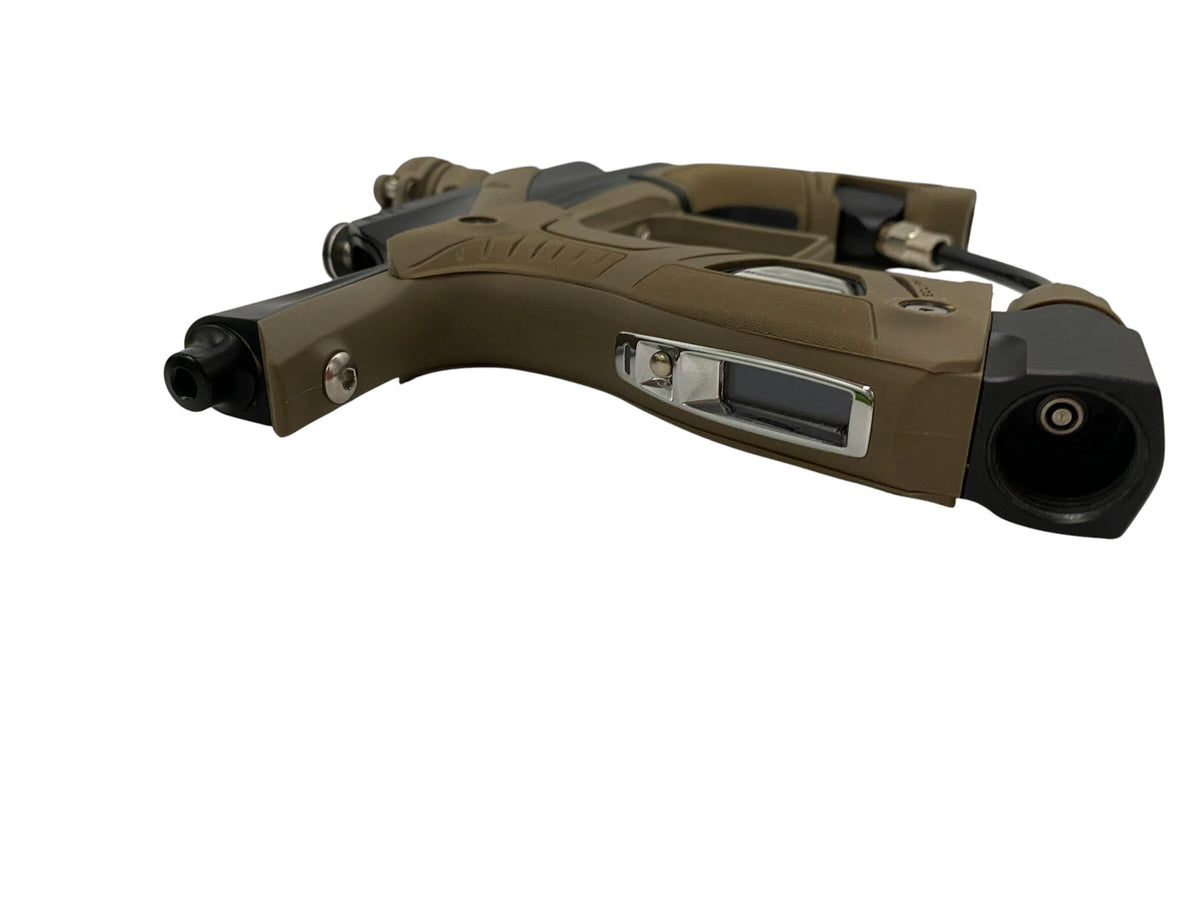 Used Planet Eclipse Etek 5 Paintball Gun Brown/Black Paintball Gun from CPXBrosPaintball Buy/Sell/Trade Paintball Markers, New Paintball Guns, Paintball Hoppers, Paintball Masks, and Hormesis Headbands