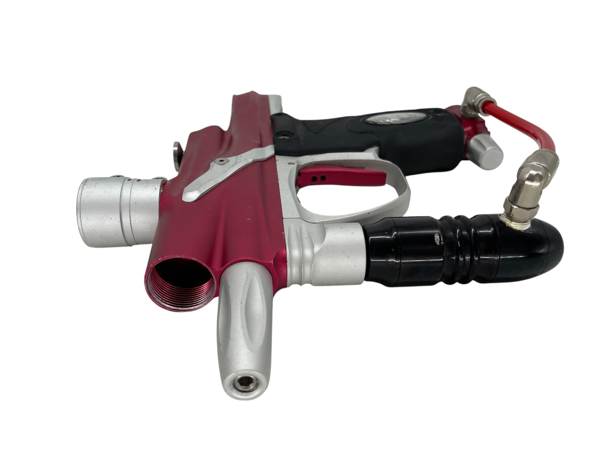 Used Planet Eclipse ETEK Red/Silver Paintball Gun Paintball Gun from CPXBrosPaintball Buy/Sell/Trade Paintball Markers, New Paintball Guns, Paintball Hoppers, Paintball Masks, and Hormesis Headbands