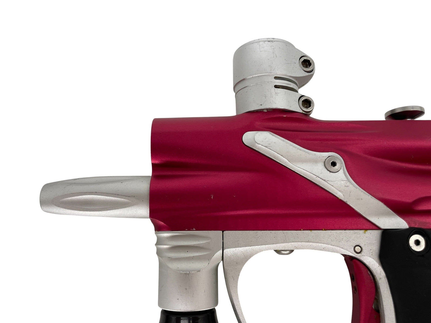 Used Planet Eclipse ETEK Red/Silver Paintball Gun Paintball Gun from CPXBrosPaintball Buy/Sell/Trade Paintball Markers, New Paintball Guns, Paintball Hoppers, Paintball Masks, and Hormesis Headbands