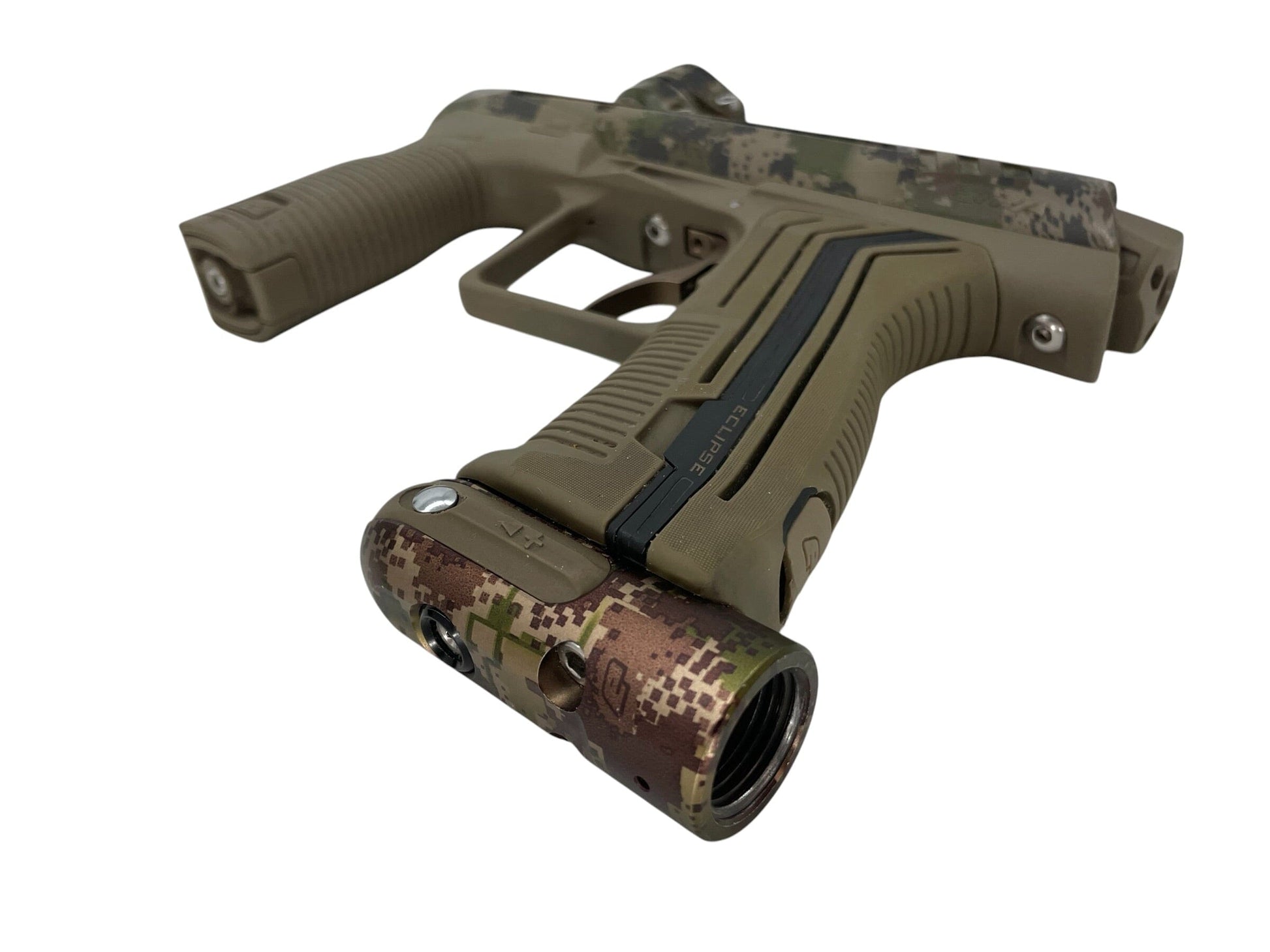 Used Planet Eclipse Etha 2 Camo Paintball Gun Paintball Gun from CPXBrosPaintball Buy/Sell/Trade Paintball Markers, New Paintball Guns, Paintball Hoppers, Paintball Masks, and Hormesis Headbands