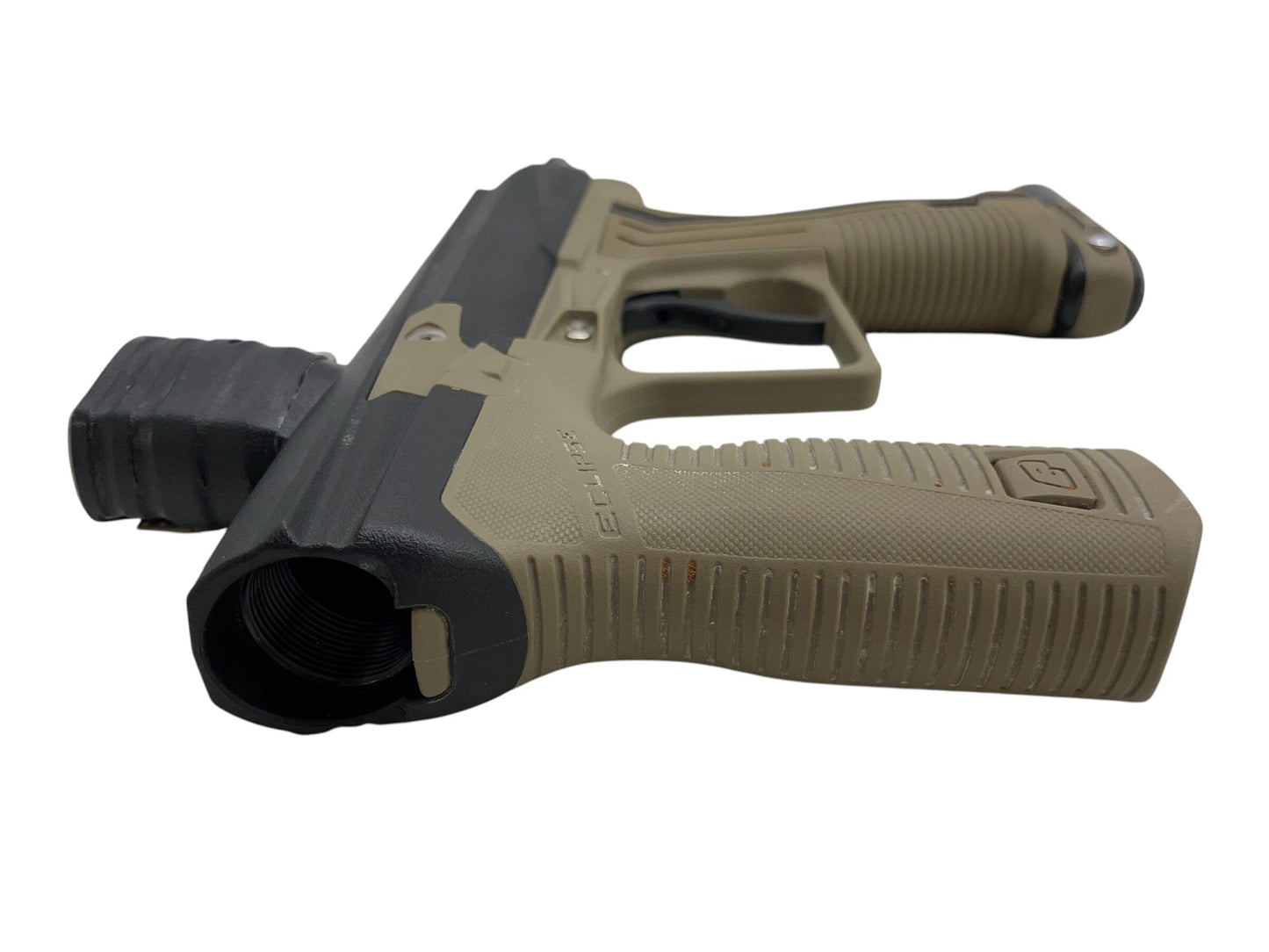 Used Planet Eclipse Etha 2 Pal Black/Tan Paintball Gun Paintball Gun from CPXBrosPaintball Buy/Sell/Trade Paintball Markers, New Paintball Guns, Paintball Hoppers, Paintball Masks, and Hormesis Headbands