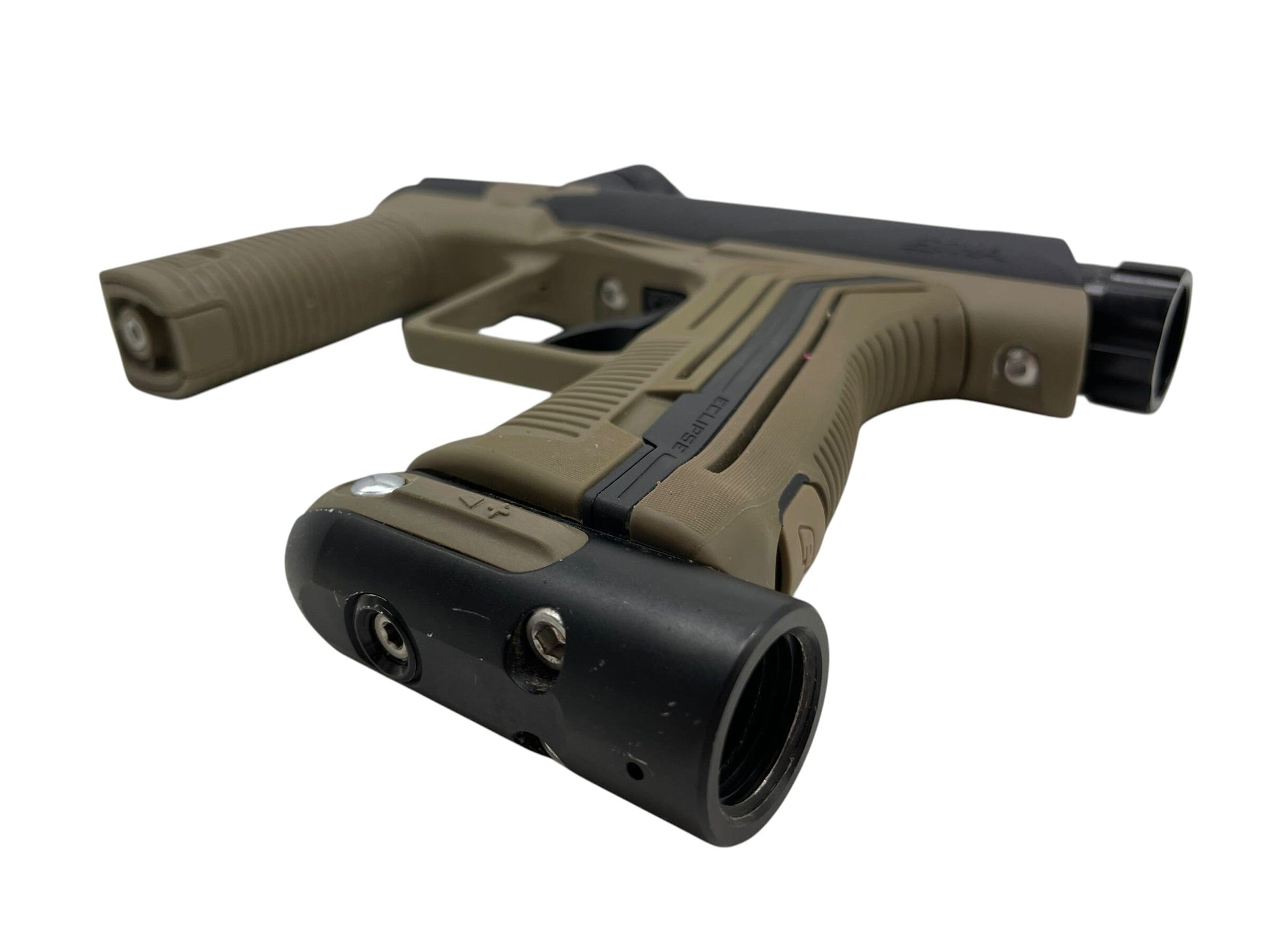 Used Planet Eclipse Etha 2 Pal Black/Tan Paintball Gun Paintball Gun from CPXBrosPaintball Buy/Sell/Trade Paintball Markers, New Paintball Guns, Paintball Hoppers, Paintball Masks, and Hormesis Headbands