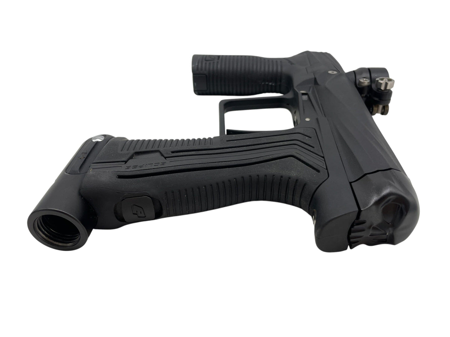 Used Planet Eclipse Etha 3 Midnight W/ Infamous Skull Back Cap Paintball Gun Paintball Gun from CPXBrosPaintball Buy/Sell/Trade Paintball Markers, New Paintball Guns, Paintball Hoppers, Paintball Masks, and Hormesis Headbands