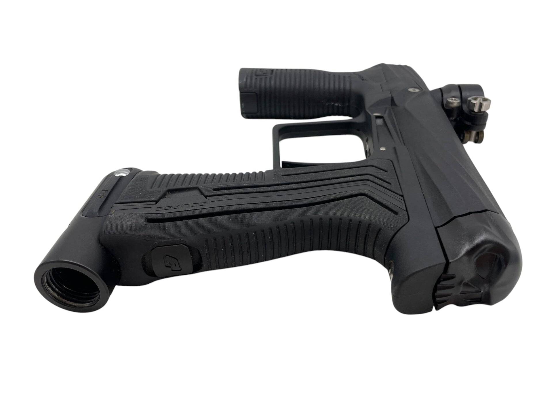 Used Planet Eclipse Etha 3 Midnight W/ Infamous Skull Back Cap Paintball Gun Paintball Gun from CPXBrosPaintball Buy/Sell/Trade Paintball Markers, New Paintball Guns, Paintball Hoppers, Paintball Masks, and Hormesis Headbands