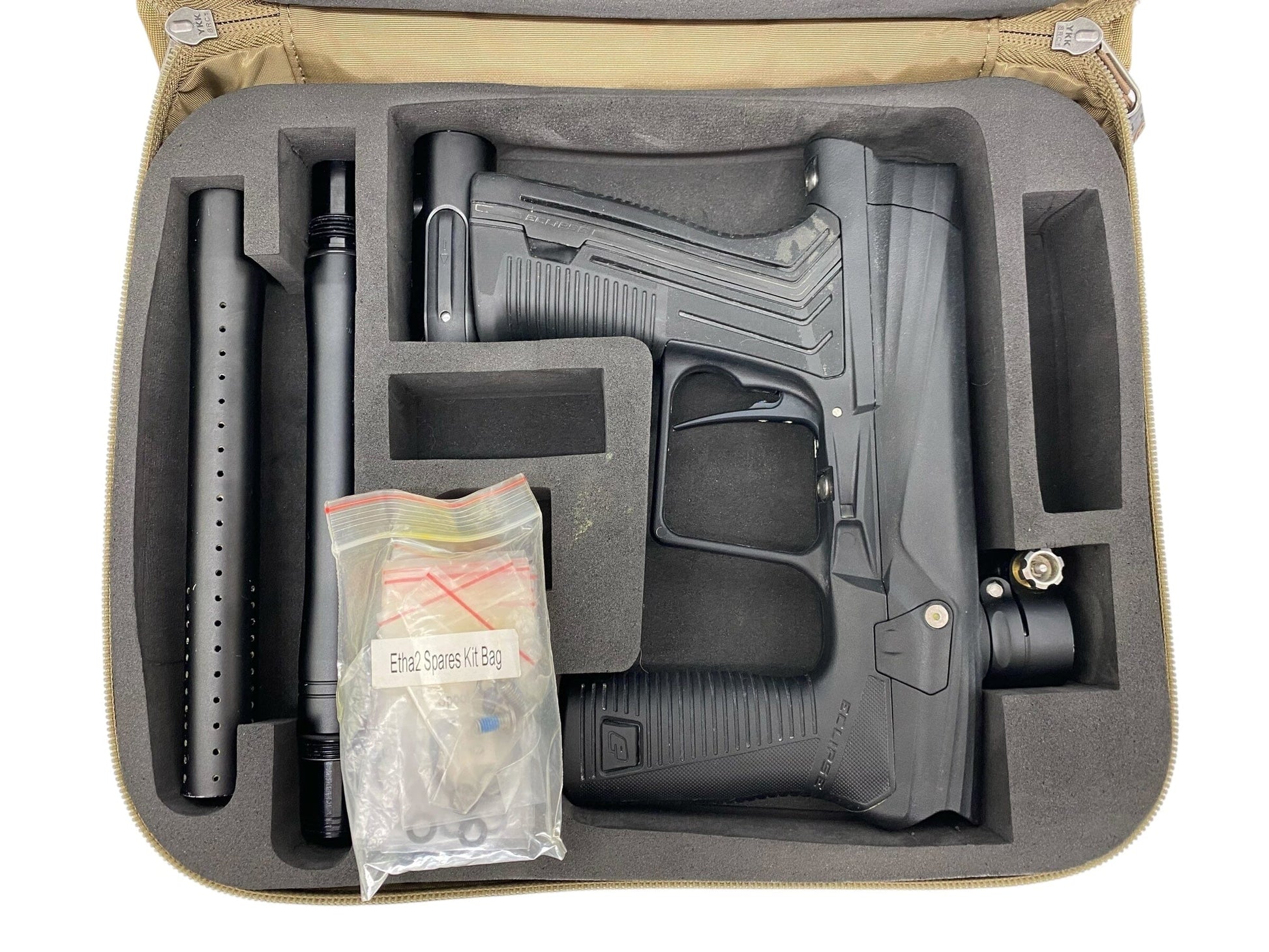 Used Planet Eclipse Etha 3 Paintball Gun Black Paintball Gun from CPXBrosPaintball Buy/Sell/Trade Paintball Markers, New Paintball Guns, Paintball Hoppers, Paintball Masks, and Hormesis Headbands