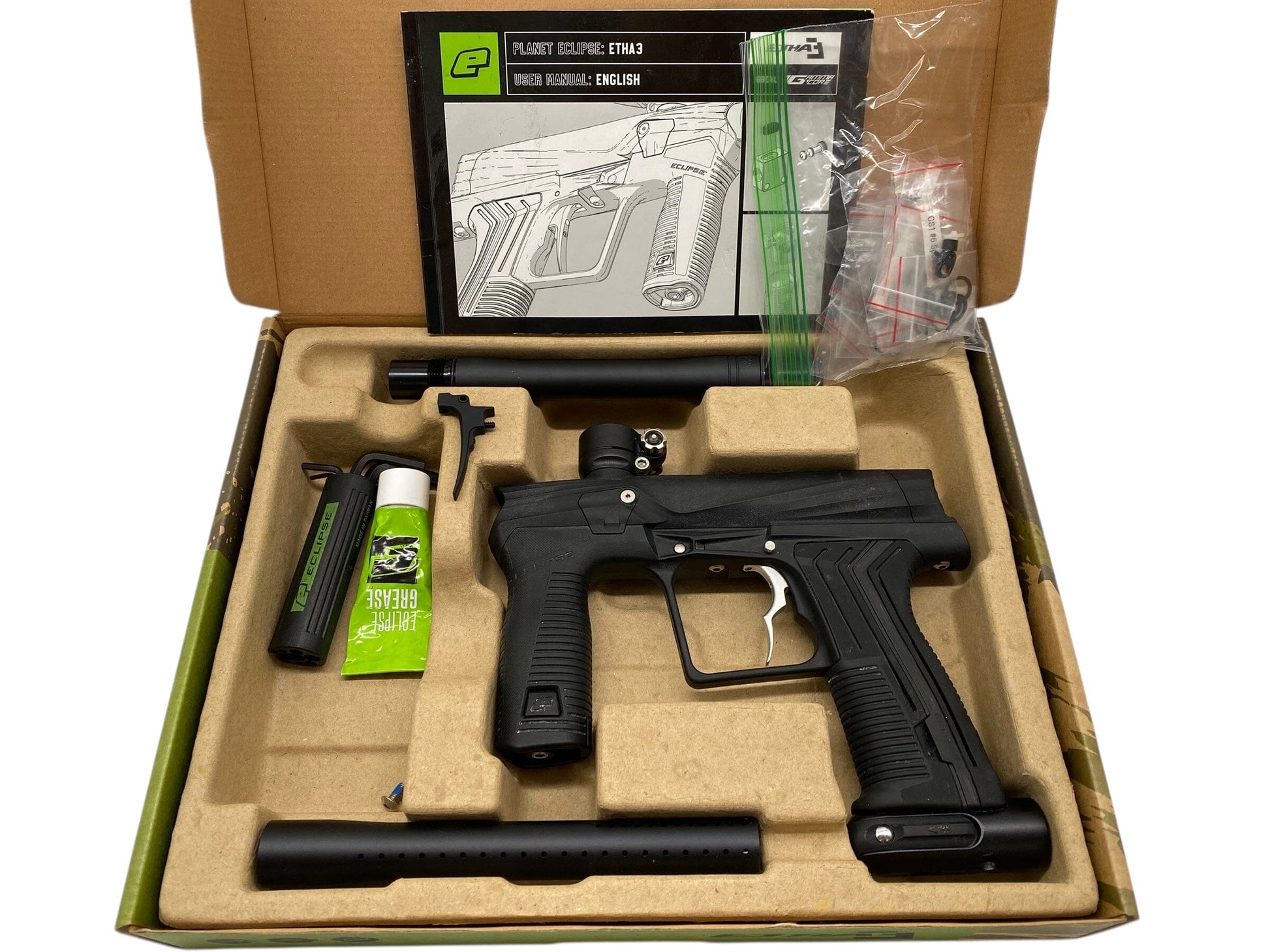 Used Planet Eclipse Etha 3 Paintball Gun Paintball Gun from CPXBrosPaintball Buy/Sell/Trade Paintball Markers, New Paintball Guns, Paintball Hoppers, Paintball Masks, and Hormesis Headbands