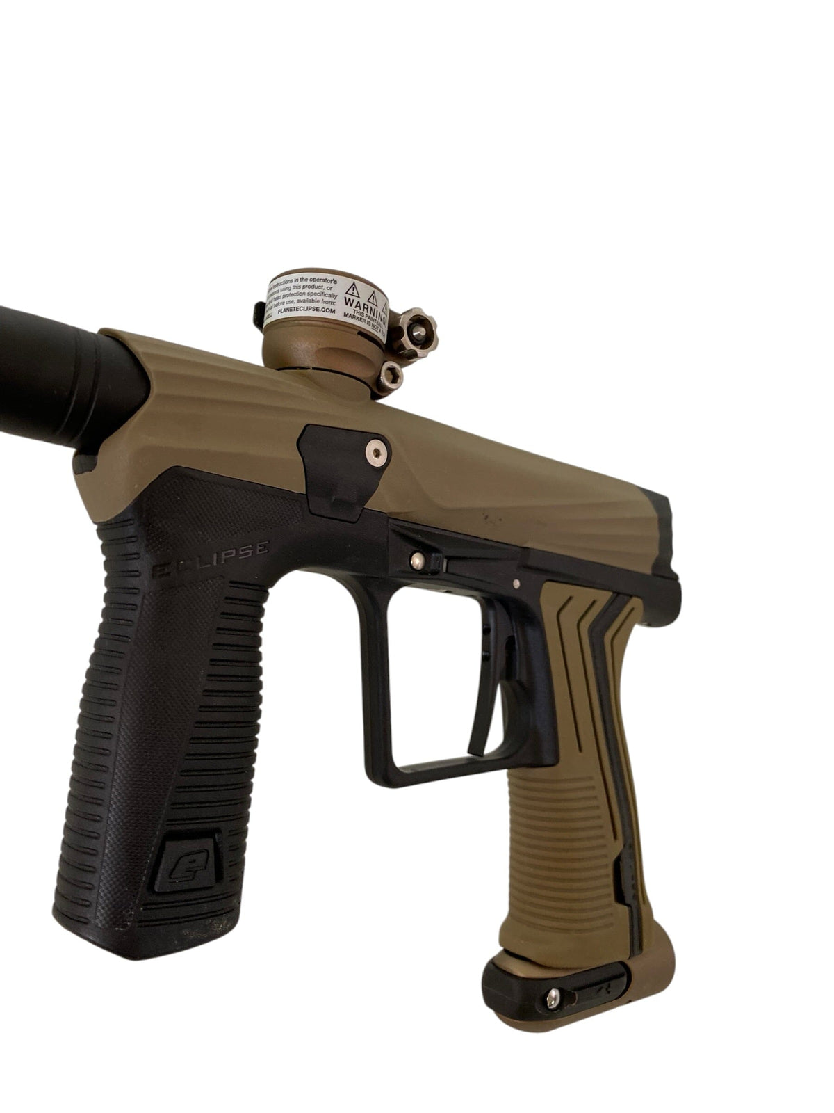 Used Planet Eclipse Etha 3 Tan/Black Paintball Gun Paintball Gun from CPXBrosPaintball Buy/Sell/Trade Paintball Markers, New Paintball Guns, Paintball Hoppers, Paintball Masks, and Hormesis Headbands