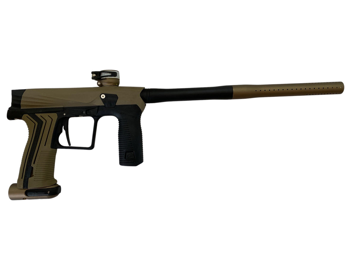 Used Planet Eclipse Etha 3 Tan/Black Paintball Gun Paintball Gun from CPXBrosPaintball Buy/Sell/Trade Paintball Markers, New Paintball Guns, Paintball Hoppers, Paintball Masks, and Hormesis Headbands