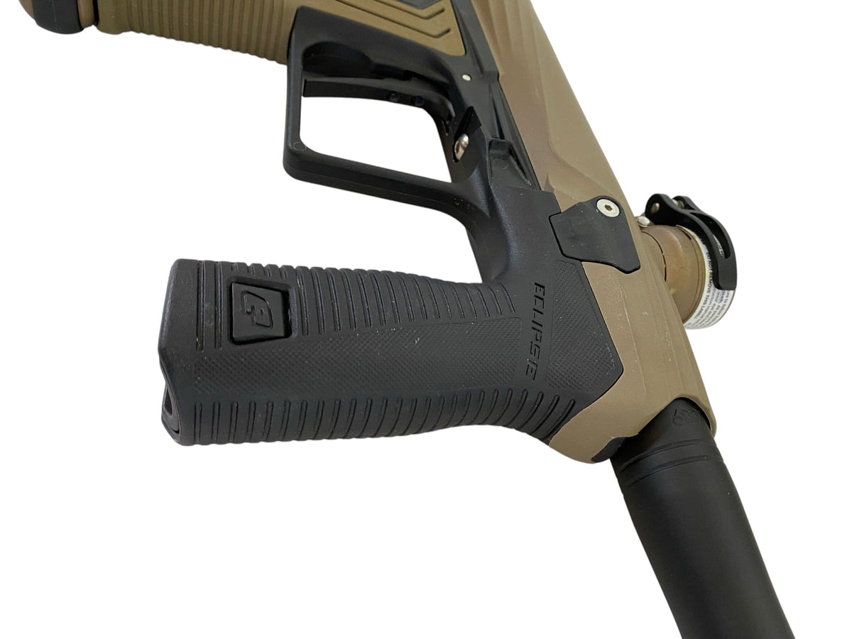 Used Planet Eclipse Etha 3 Tan/Black Paintball Gun Paintball Gun from CPXBrosPaintball Buy/Sell/Trade Paintball Markers, New Paintball Guns, Paintball Hoppers, Paintball Masks, and Hormesis Headbands