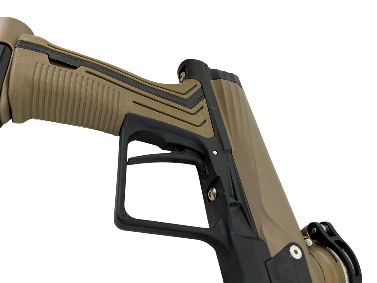 Used Planet Eclipse Etha 3 Tan/Black Paintball Gun Paintball Gun from CPXBrosPaintball Buy/Sell/Trade Paintball Markers, New Paintball Guns, Paintball Hoppers, Paintball Masks, and Hormesis Headbands