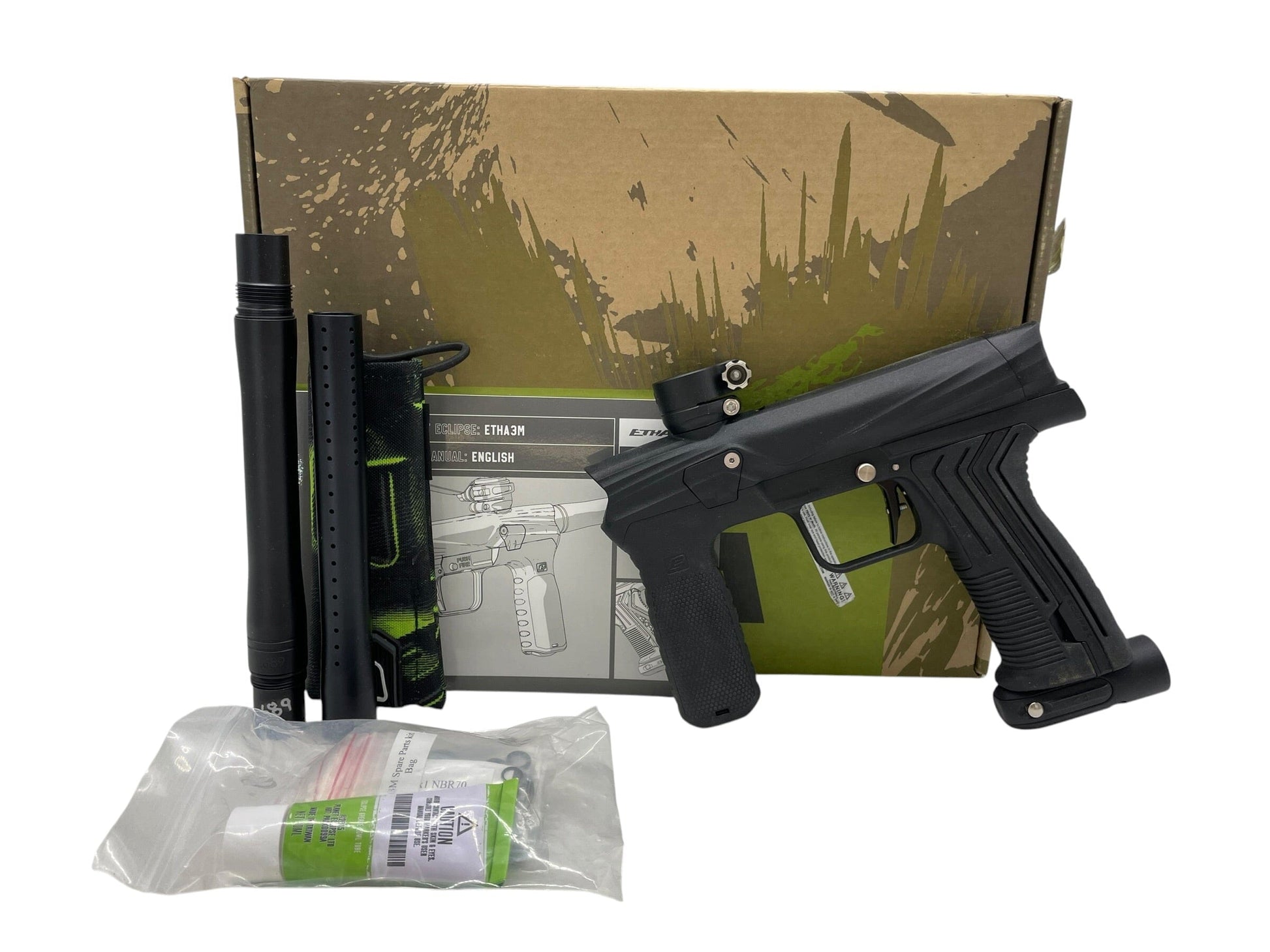 Used Planet Eclipse Etha 3m Black Paintball Gun *MINT* Paintball Gun from CPXBrosPaintball Buy/Sell/Trade Paintball Markers, New Paintball Guns, Paintball Hoppers, Paintball Masks, and Hormesis Headbands