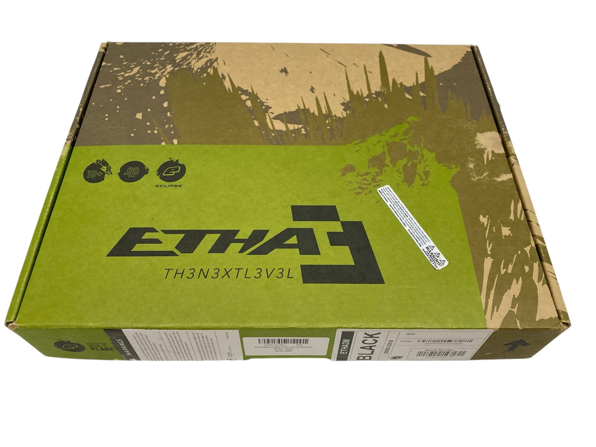 Used Planet Eclipse Etha 3m Black Paintball Gun Paintball Gun from CPXBrosPaintball Buy/Sell/Trade Paintball Markers, New Paintball Guns, Paintball Hoppers, Paintball Masks, and Hormesis Headbands
