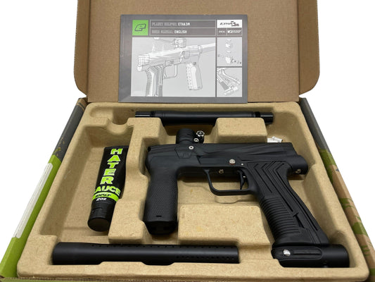 Used Planet Eclipse Etha 3m Black Paintball Gun Paintball Gun from CPXBrosPaintball Buy/Sell/Trade Paintball Markers, New Paintball Guns, Paintball Hoppers, Paintball Masks, and Hormesis Headbands