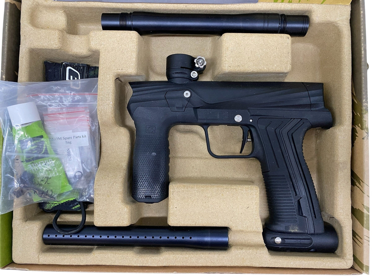 Used Planet Eclipse Etha 3m Black Paintball Gun Paintball Gun from CPXBrosPaintball Buy/Sell/Trade Paintball Markers, New Paintball Guns, Paintball Hoppers, Paintball Masks, and Hormesis Headbands
