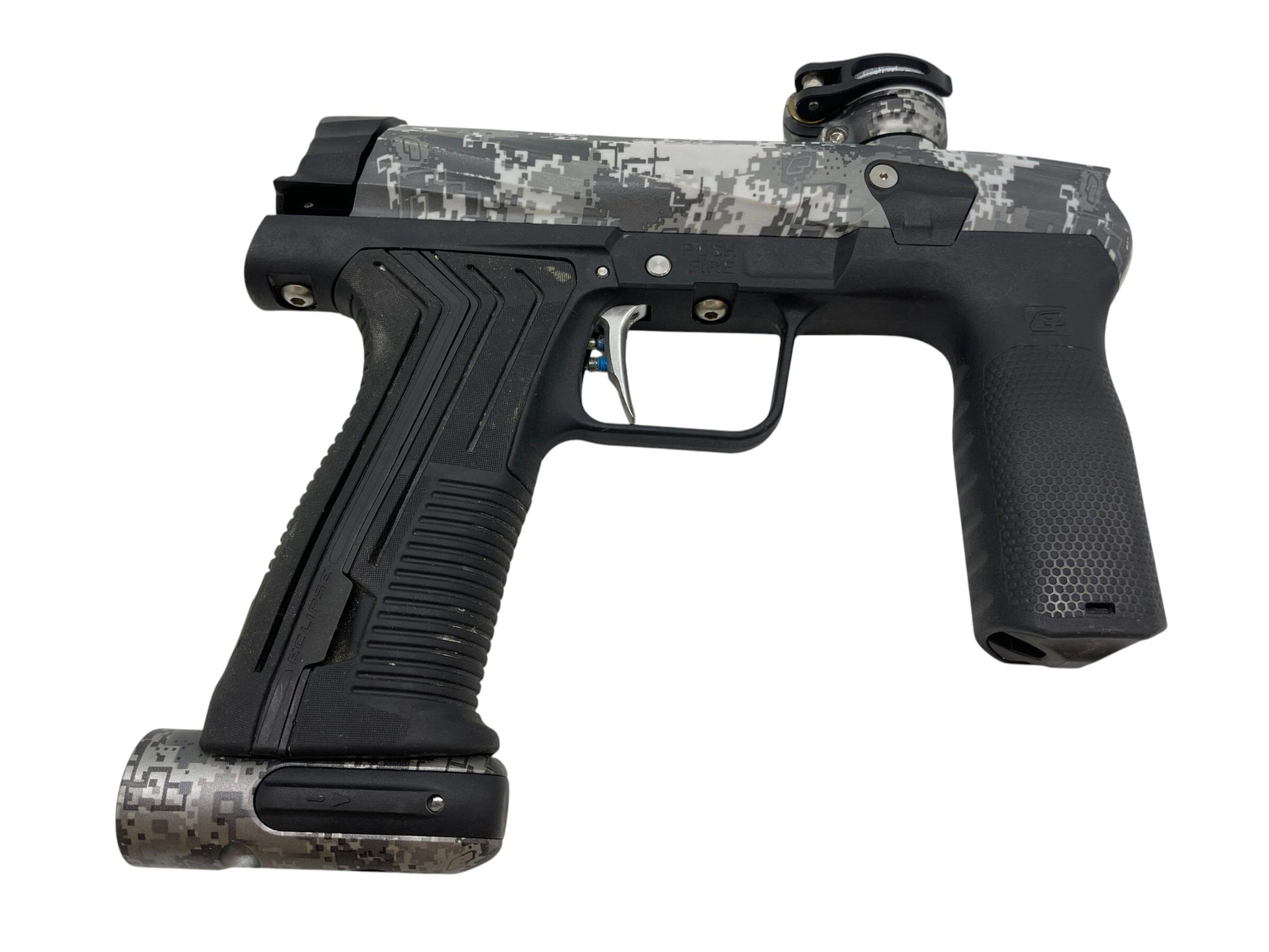Used Planet Eclipse Etha 3m HDE Urban Camo Paintball Gun Paintball Gun from CPXBrosPaintball Buy/Sell/Trade Paintball Markers, New Paintball Guns, Paintball Hoppers, Paintball Masks, and Hormesis Headbands