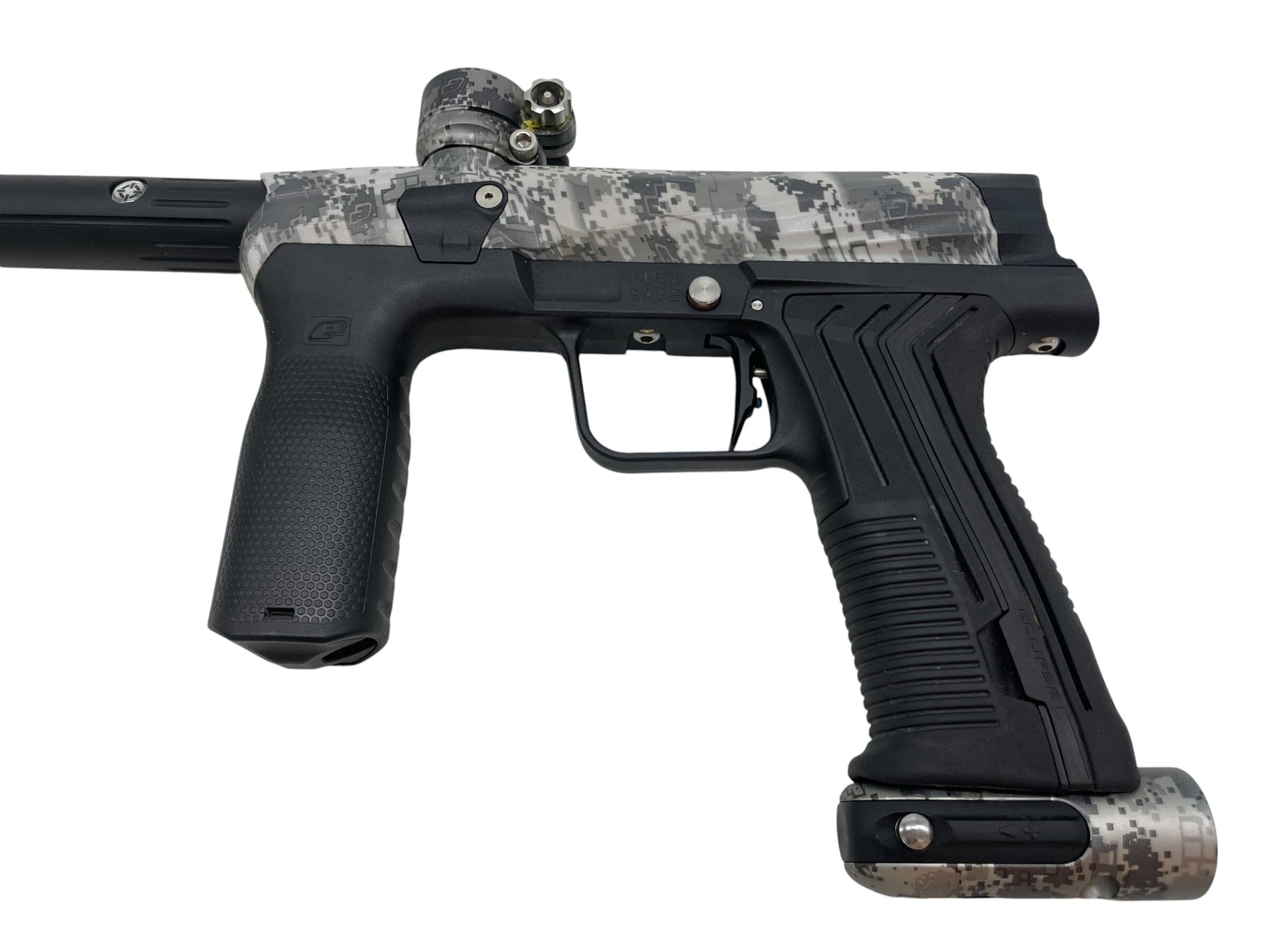 Used Planet Eclipse Etha 3m Urban Camo Paintball Gun Paintball Gun from CPXBrosPaintball Buy/Sell/Trade Paintball Markers, New Paintball Guns, Paintball Hoppers, Paintball Masks, and Hormesis Headbands