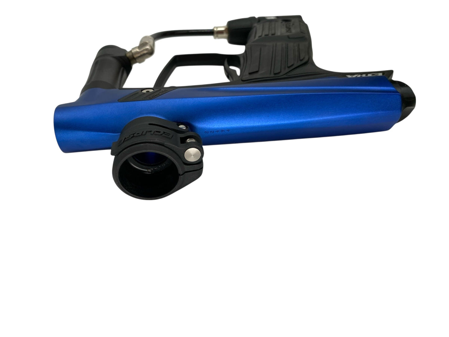 Used Planet Eclipse Etha Paintball Gun Blue/Black Paintball Gun from CPXBrosPaintball Buy/Sell/Trade Paintball Markers, New Paintball Guns, Paintball Hoppers, Paintball Masks, and Hormesis Headbands