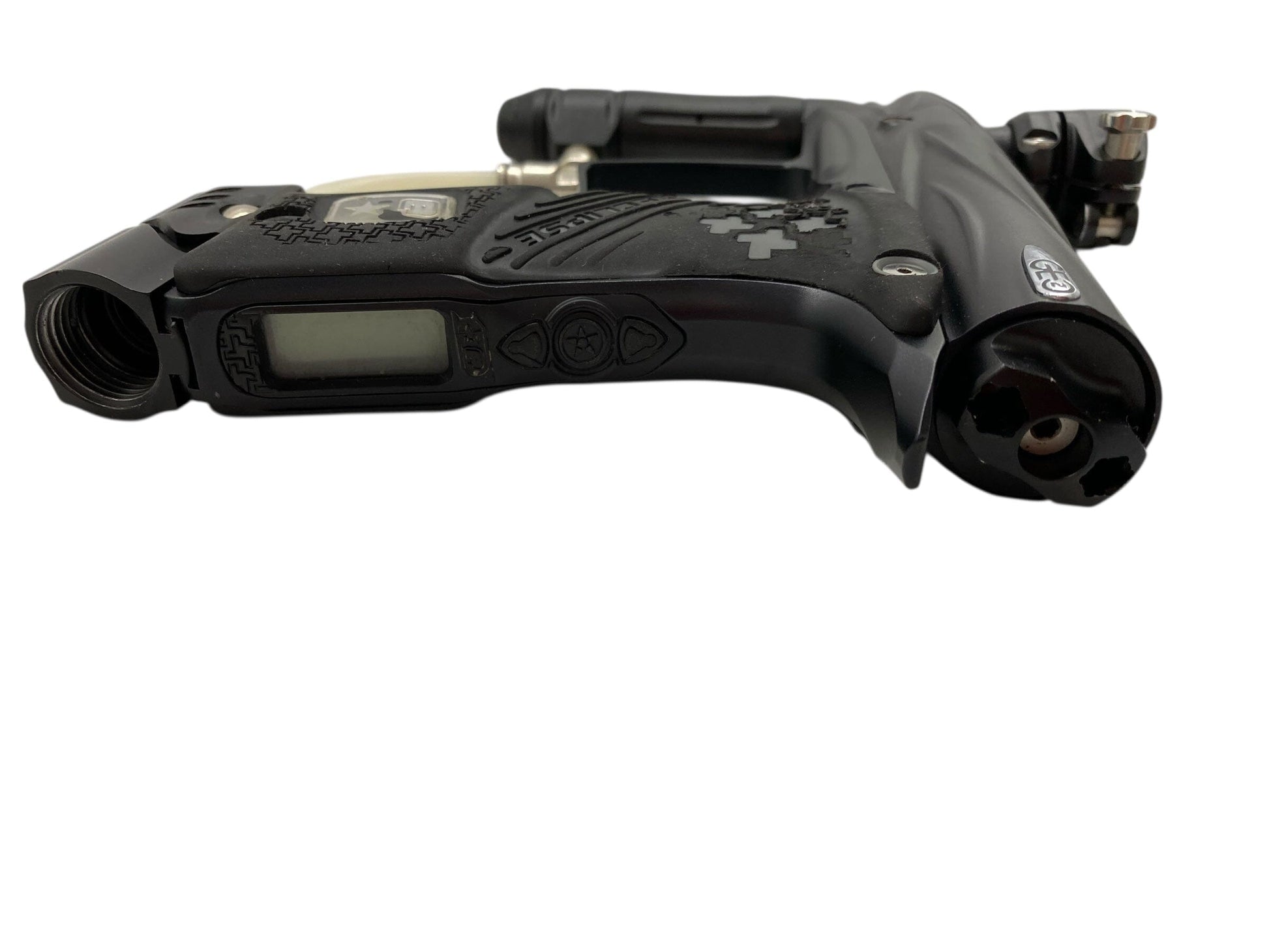 Used Planet Eclipse Geo 2 Paintball Gun Black Paintball Gun from CPXBrosPaintball Buy/Sell/Trade Paintball Markers, New Paintball Guns, Paintball Hoppers, Paintball Masks, and Hormesis Headbands