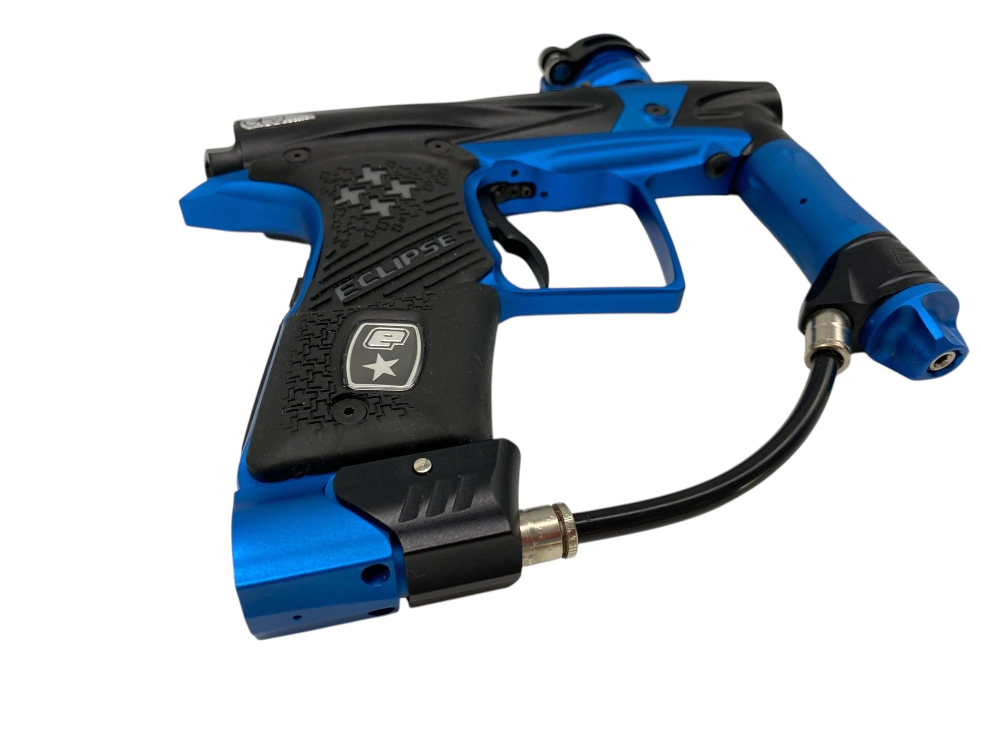 Used Planet Eclipse Geo 2.1 Paintball Gun Black/Blue Paintball Gun from CPXBrosPaintball Buy/Sell/Trade Paintball Markers, New Paintball Guns, Paintball Hoppers, Paintball Masks, and Hormesis Headbands