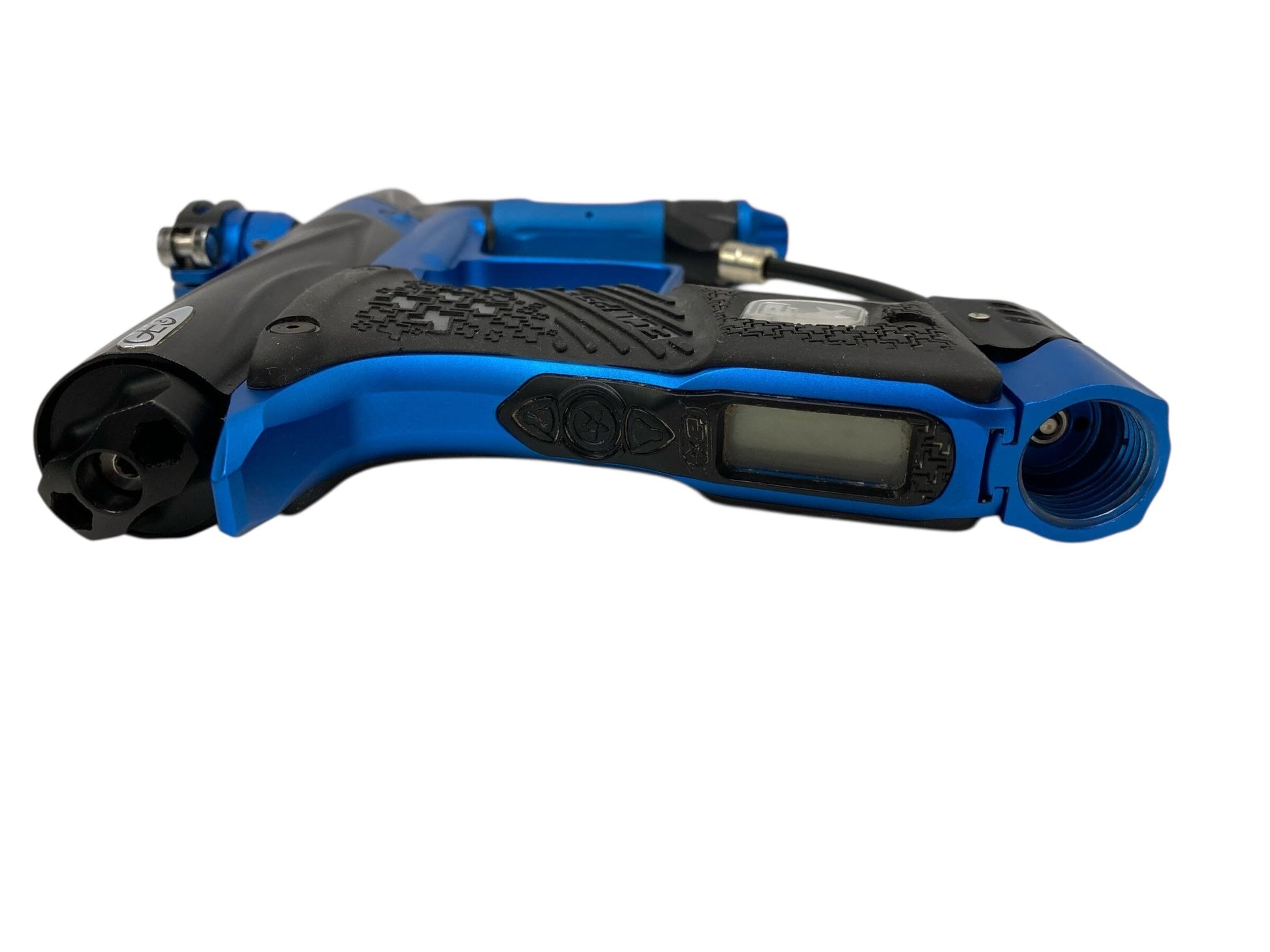 Used Planet Eclipse Geo 2.1 Paintball Gun Black/Blue Paintball Gun from CPXBrosPaintball Buy/Sell/Trade Paintball Markers, New Paintball Guns, Paintball Hoppers, Paintball Masks, and Hormesis Headbands