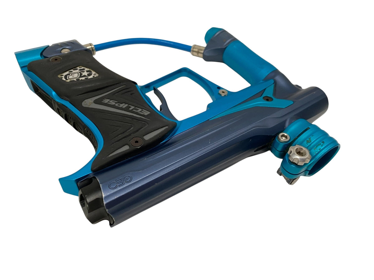 Used Planet Eclipse Geo 3 Blue/Teal Paintball Gun Paintball Gun from CPXBrosPaintball Buy/Sell/Trade Paintball Markers, New Paintball Guns, Paintball Hoppers, Paintball Masks, and Hormesis Headbands