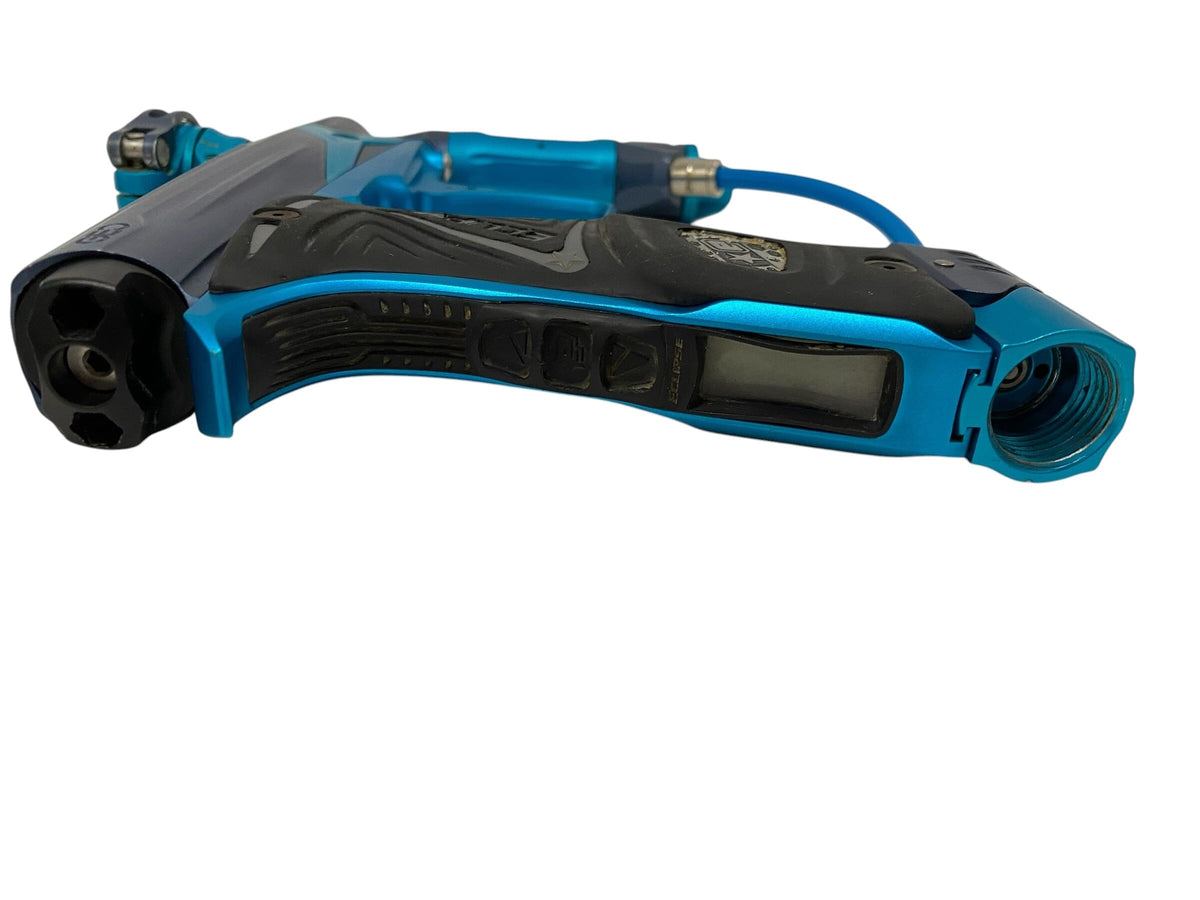 Used Planet Eclipse Geo 3 Blue/Teal Paintball Gun Paintball Gun from CPXBrosPaintball Buy/Sell/Trade Paintball Markers, New Paintball Guns, Paintball Hoppers, Paintball Masks, and Hormesis Headbands