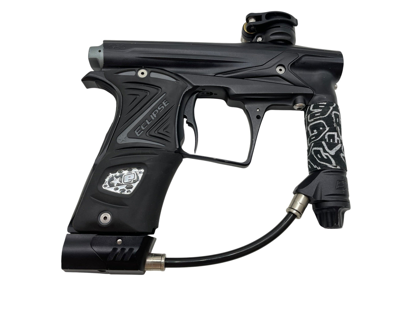 Used Planet Eclipse Geo 3 Midnight W/ IV Core Paintball Gun Paintball Gun from CPXBrosPaintball Buy/Sell/Trade Paintball Markers, New Paintball Guns, Paintball Hoppers, Paintball Masks, and Hormesis Headbands