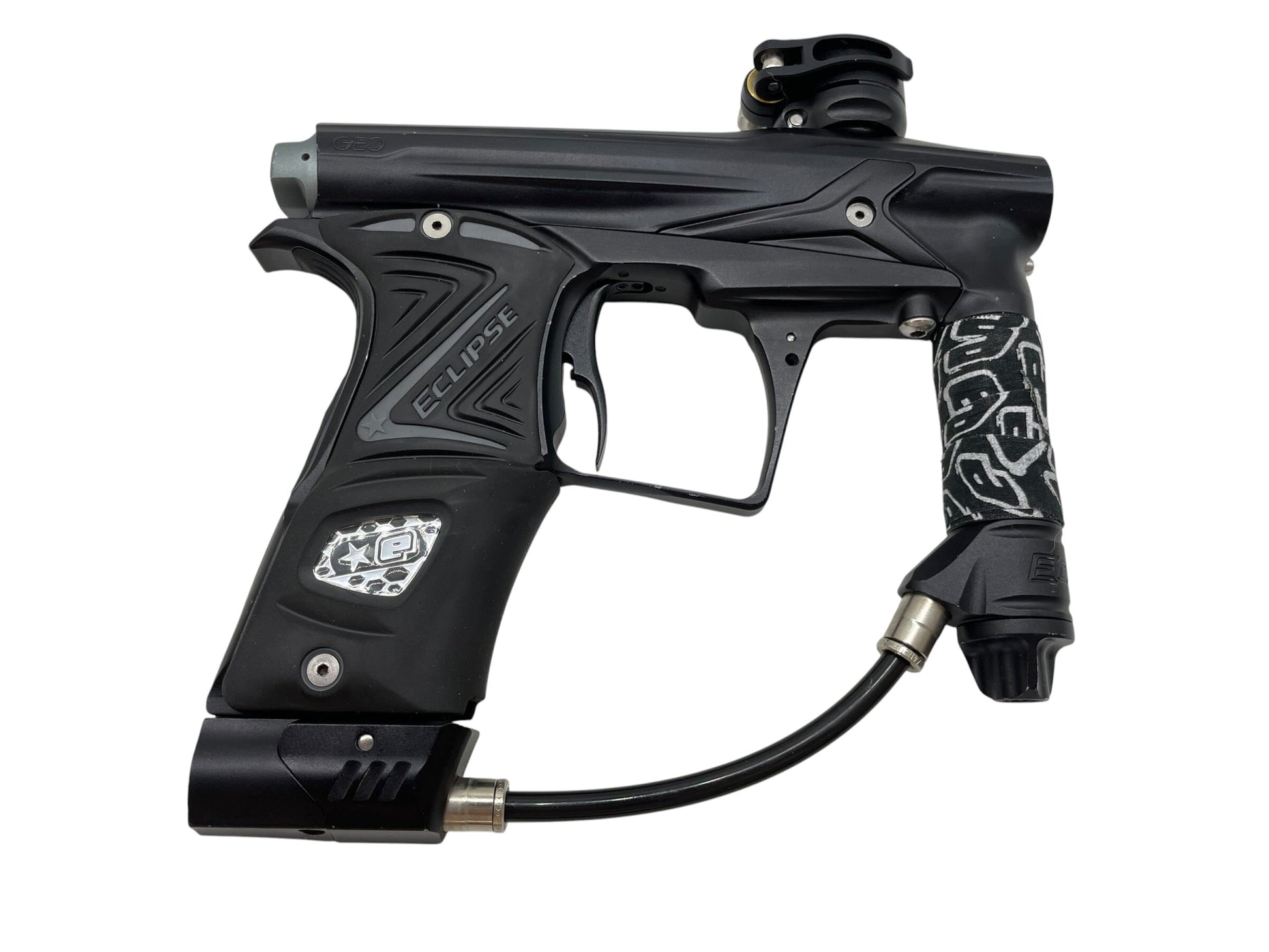 Used Planet Eclipse Geo 3 Midnight W/ IV Core Paintball Gun Paintball Gun from CPXBrosPaintball Buy/Sell/Trade Paintball Markers, New Paintball Guns, Paintball Hoppers, Paintball Masks, and Hormesis Headbands
