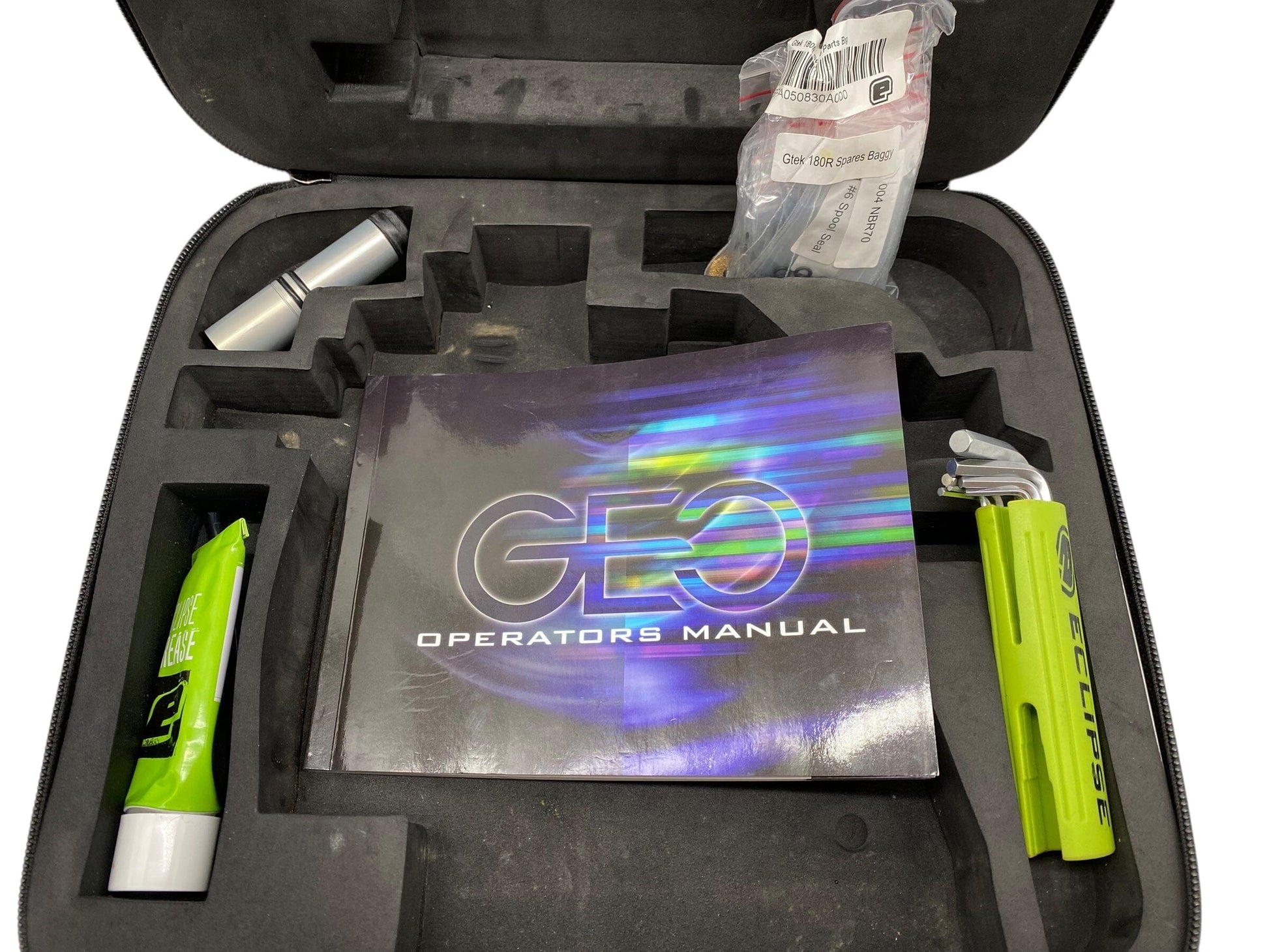 Used Planet Eclipse Geo 3 Paintball Gun Black Paintball Gun from CPXBrosPaintball Buy/Sell/Trade Paintball Markers, New Paintball Guns, Paintball Hoppers, Paintball Masks, and Hormesis Headbands