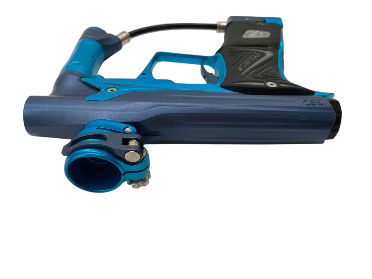Used Planet Eclipse Geo 3 Paintball Gun Blue/Teal Paintball Gun from CPXBrosPaintball Buy/Sell/Trade Paintball Markers, New Paintball Guns, Paintball Hoppers, Paintball Masks, and Hormesis Headbands