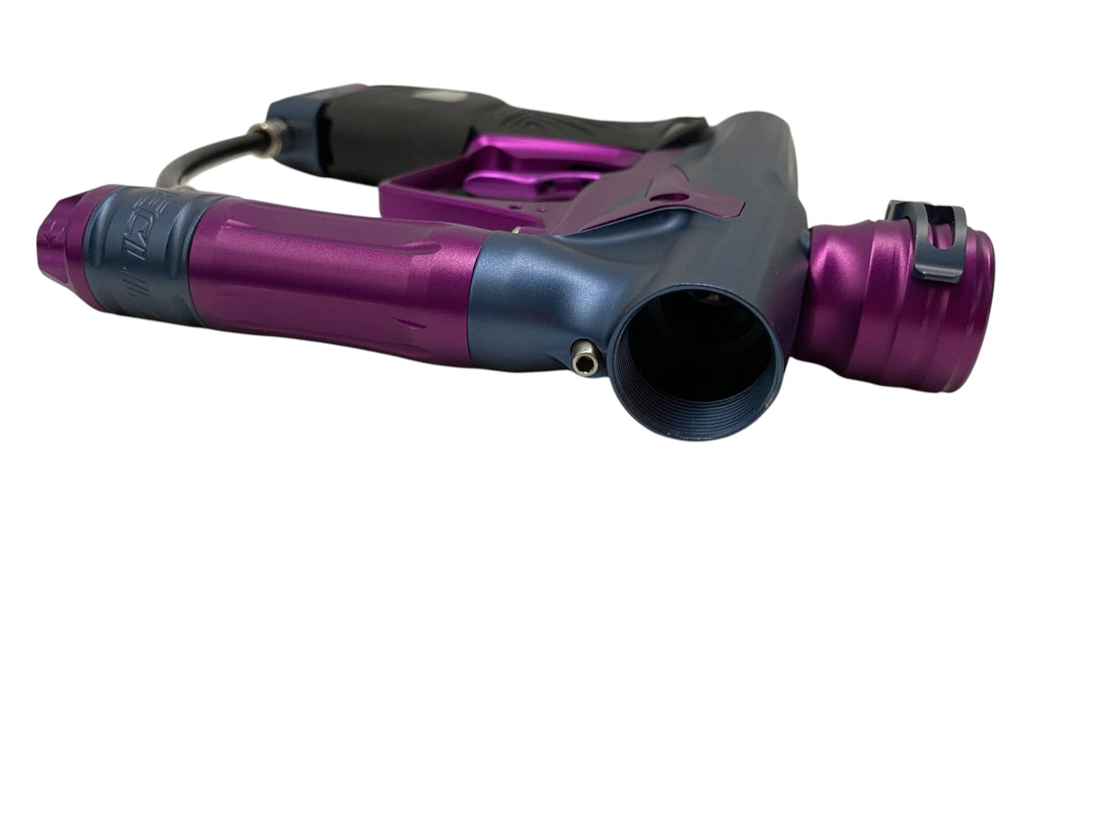 Used Planet Eclipse Geo 3 Paintball Gun with IV Core Blue Purple Paintball Gun from CPXBrosPaintball Buy/Sell/Trade Paintball Markers, New Paintball Guns, Paintball Hoppers, Paintball Masks, and Hormesis Headbands