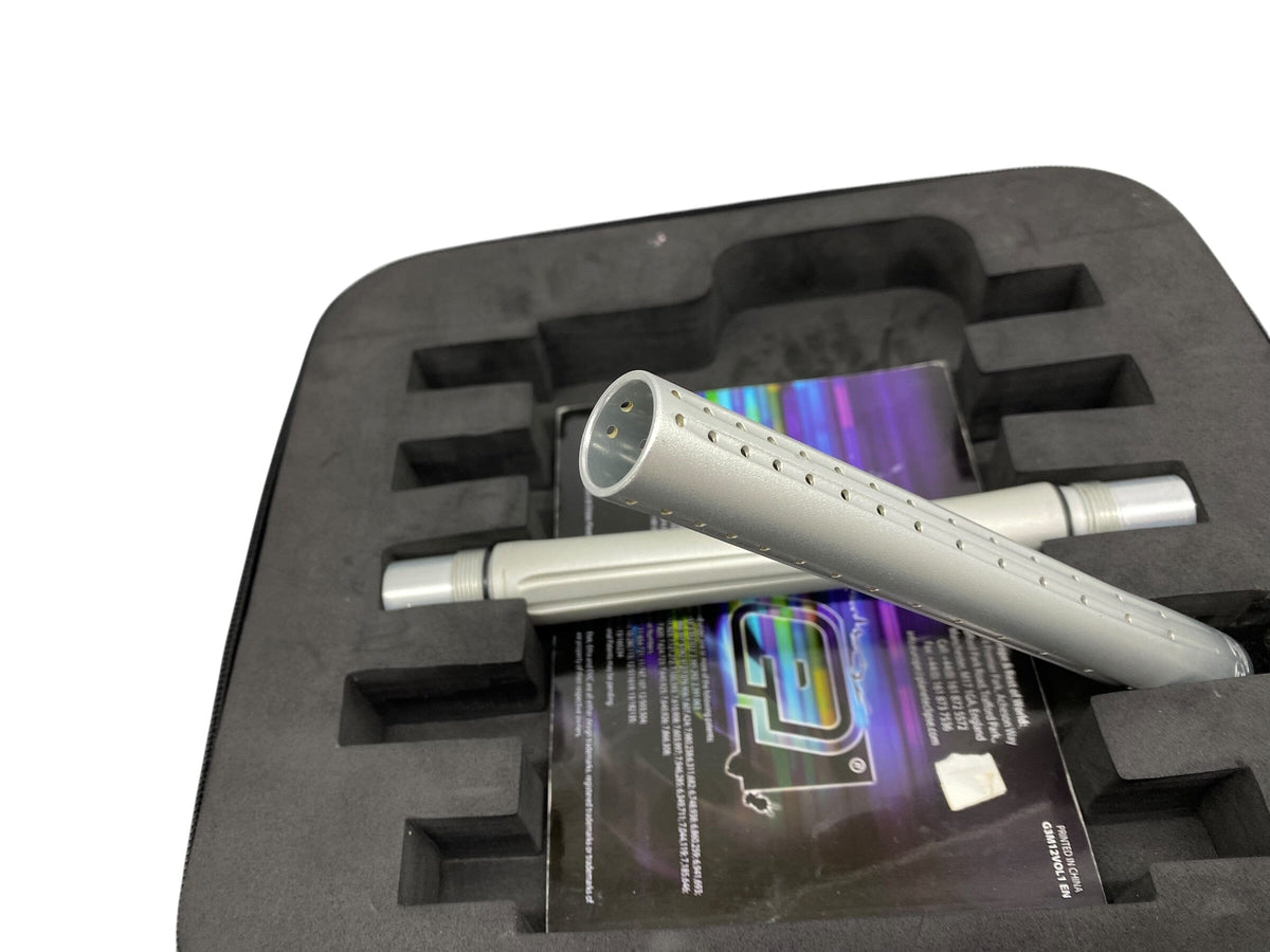 Used Planet Eclipse Geo 3 Silver/Grey Paintball Gun Paintball Gun from CPXBrosPaintball Buy/Sell/Trade Paintball Markers, New Paintball Guns, Paintball Hoppers, Paintball Masks, and Hormesis Headbands