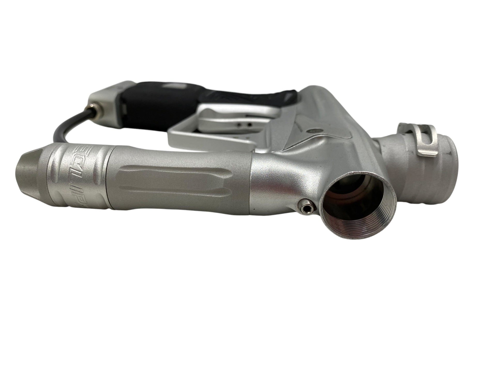Used Planet Eclipse Geo 3 Silver/Grey Paintball Gun Paintball Gun from CPXBrosPaintball Buy/Sell/Trade Paintball Markers, New Paintball Guns, Paintball Hoppers, Paintball Masks, and Hormesis Headbands