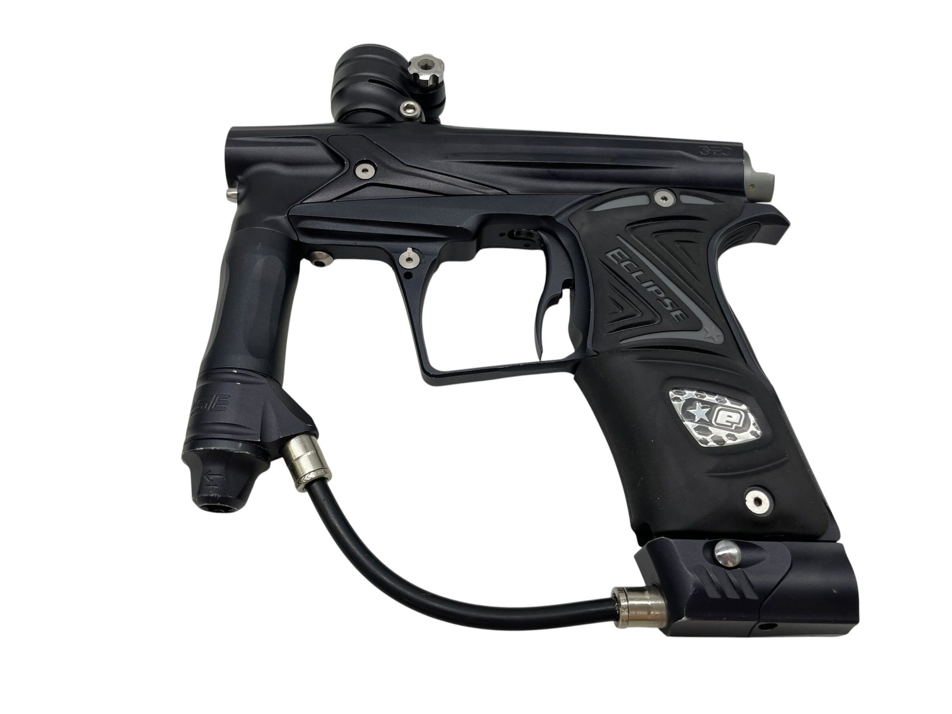 Used Planet Eclipse Geo 3 W/ IV Core Midnight Paintball Gun Paintball Gun from CPXBrosPaintball Buy/Sell/Trade Paintball Markers, New Paintball Guns, Paintball Hoppers, Paintball Masks, and Hormesis Headbands